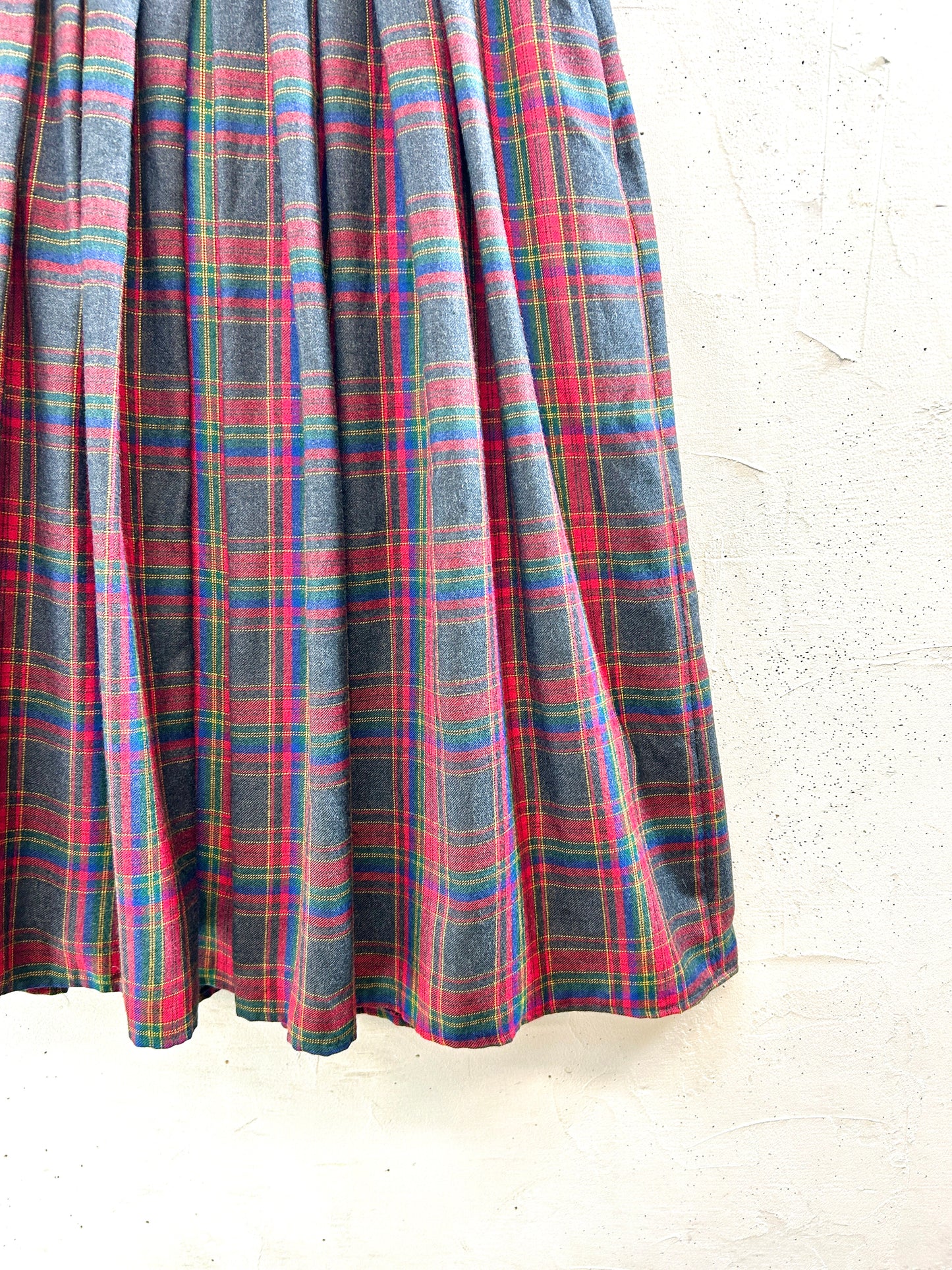 Vintage Check Skirt [L30941]