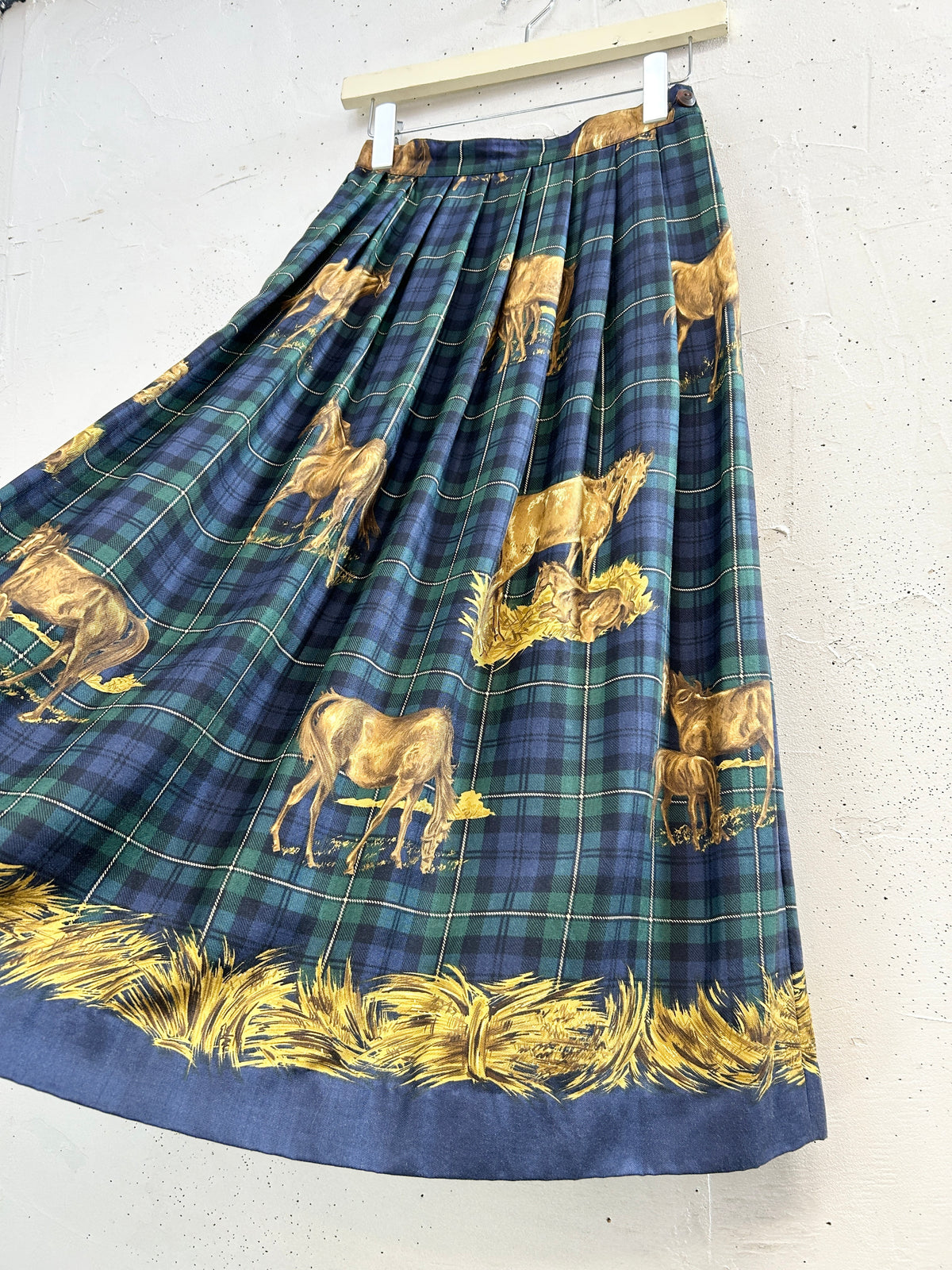 Vintage Pleated Skirt 〜Susan Bristol〜 [J34283]