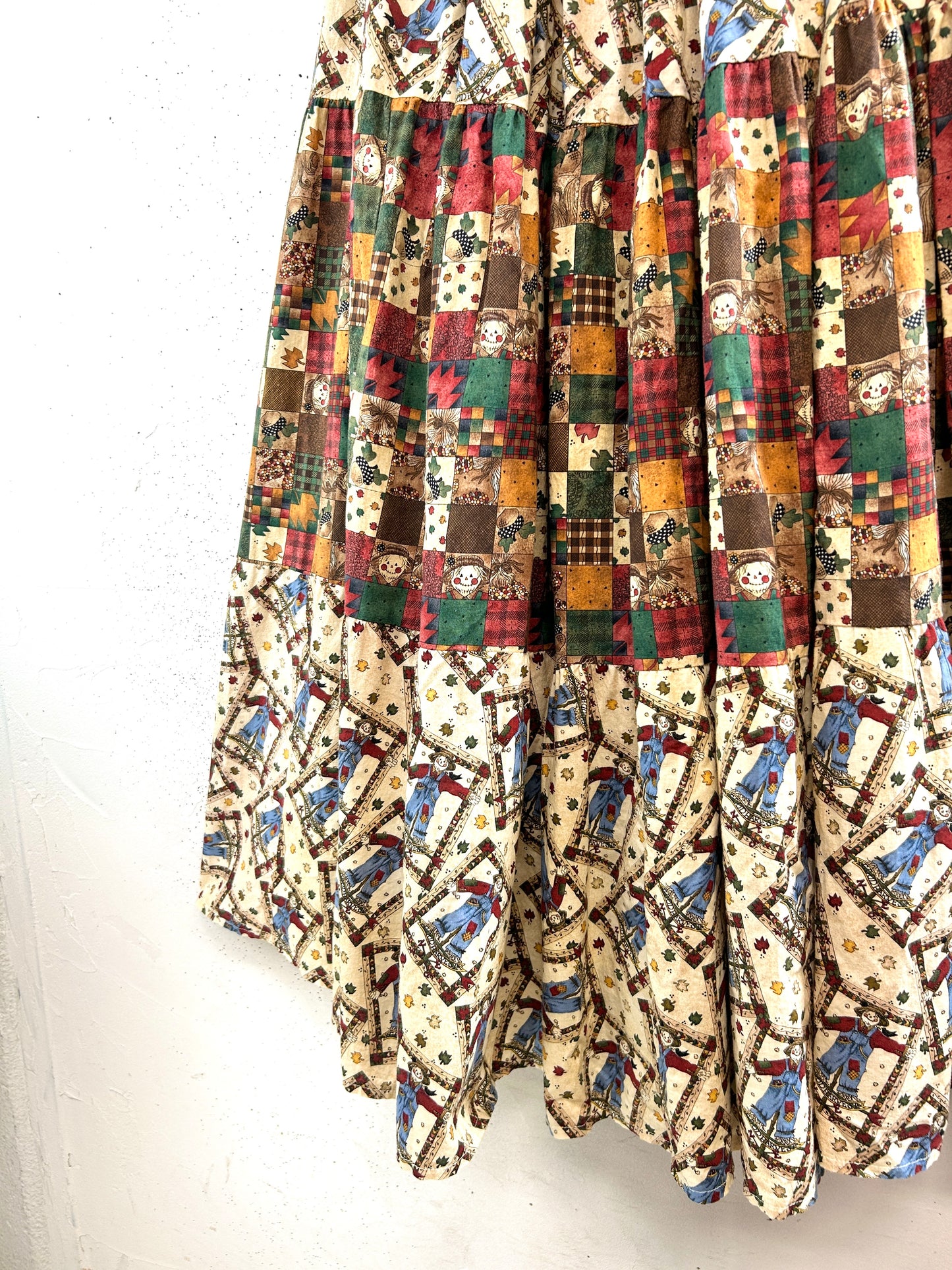 Vintage Tiered Skirt [D32217]