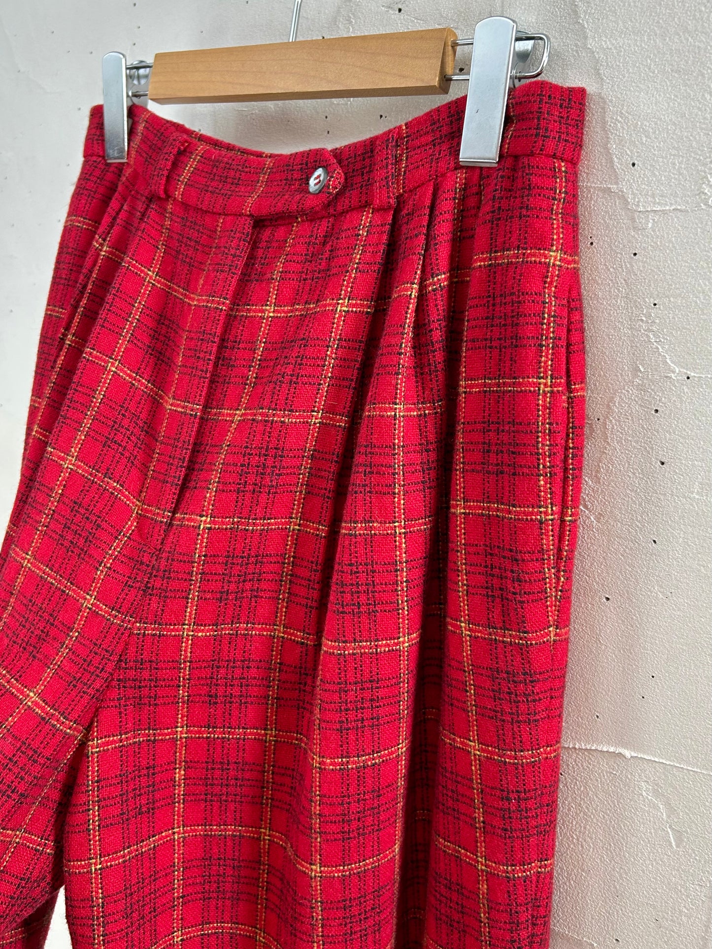Vintage Plaid Pants 〜JOHN MEYER〜 [L29214]