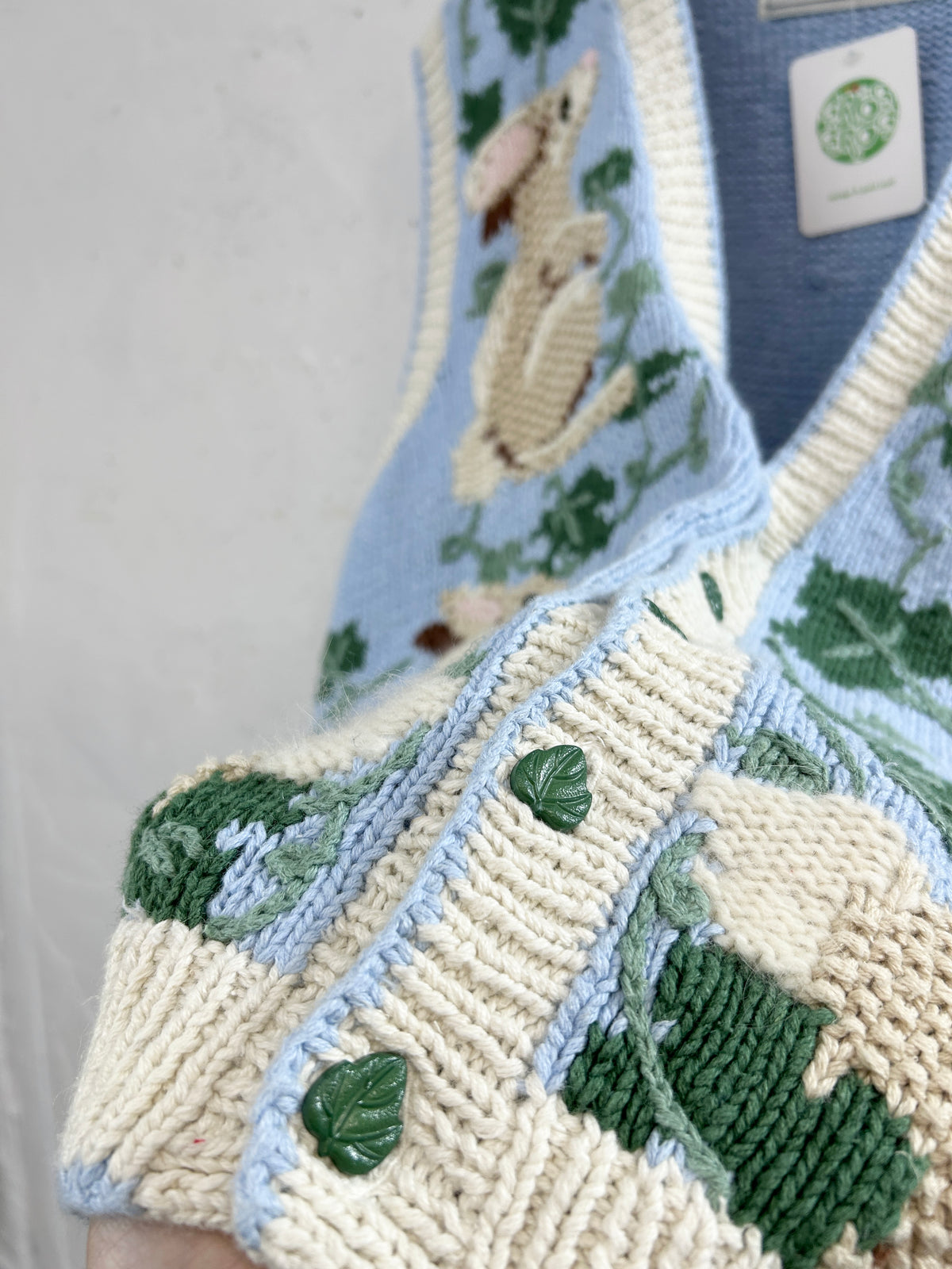 Vintage Knit Vest [J34178]