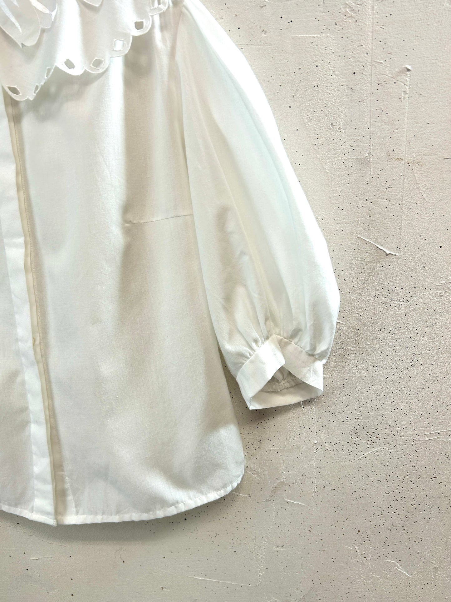 Vintage White Blouse [C31828]