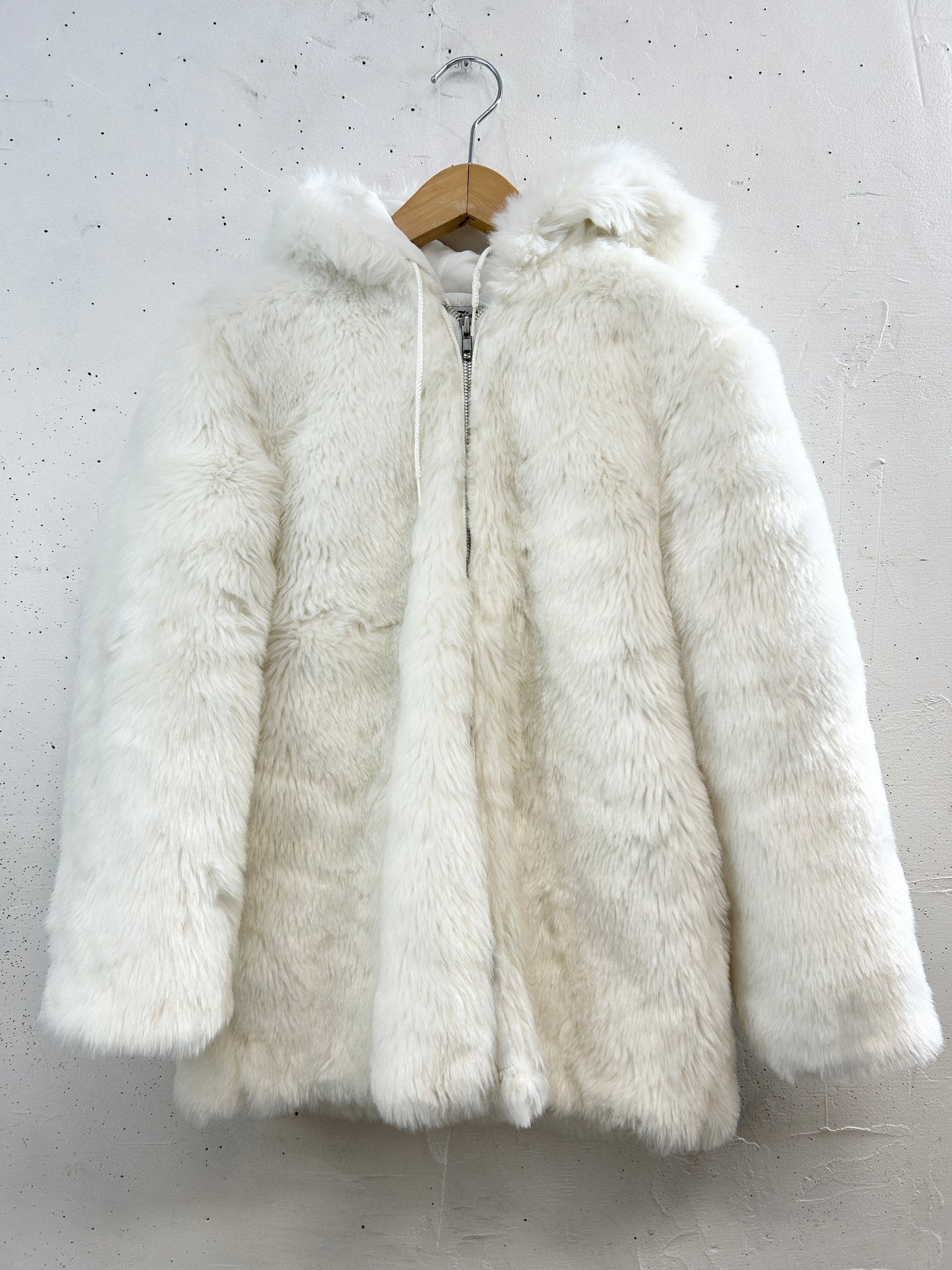 Vintage Eco Fur Jacket 〜MADE IN USA〜 [L31115]