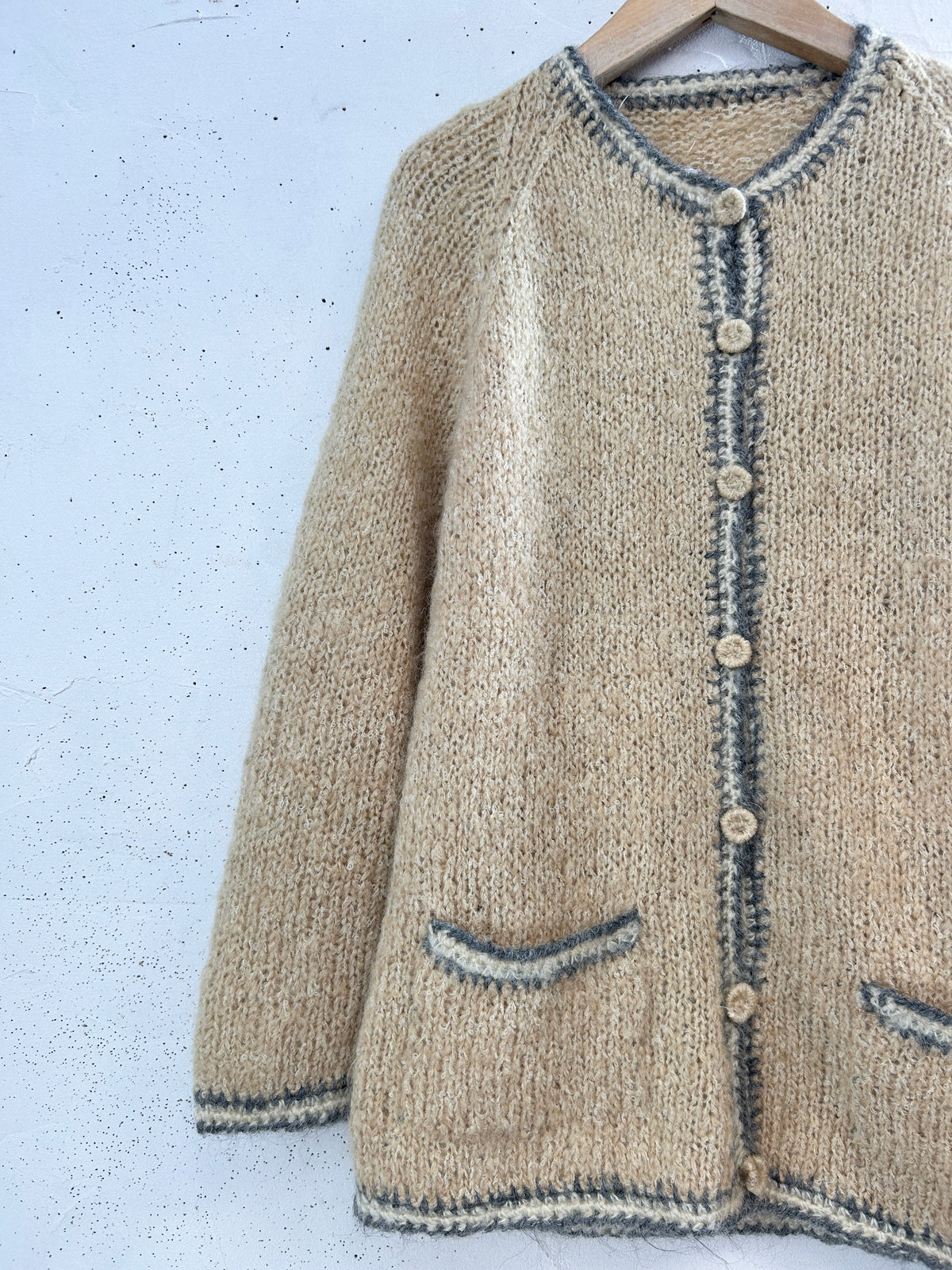 Vintage Knit Cardigan [J34161]