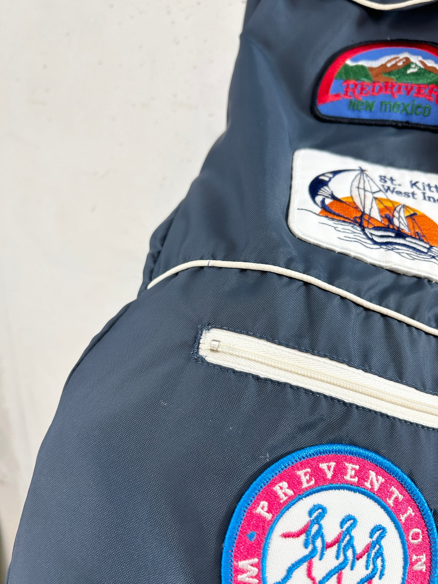 Vintage Patch Jacket 〜Campus〜 [J30417]