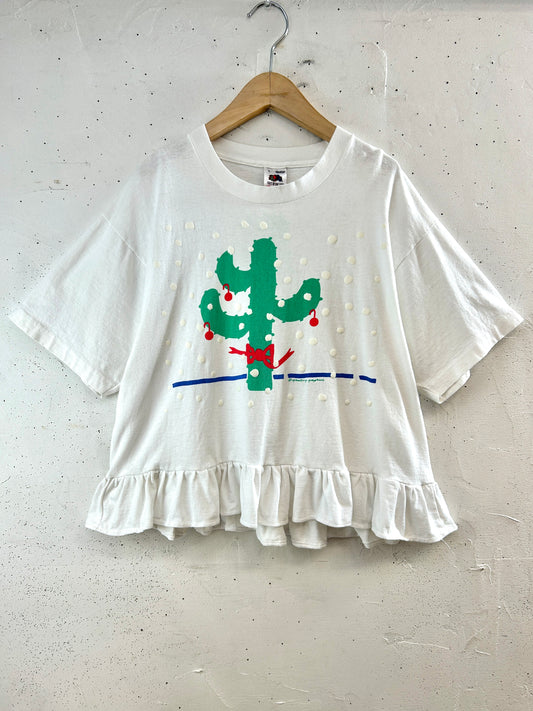 Vintage T Shirt 〜Funny dot CRAZY〜 [F32689]