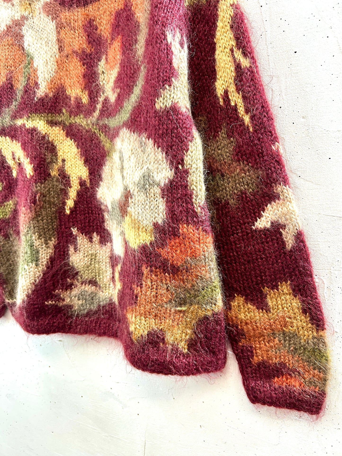 Vintage Mohair Knit Sweater [K30849]