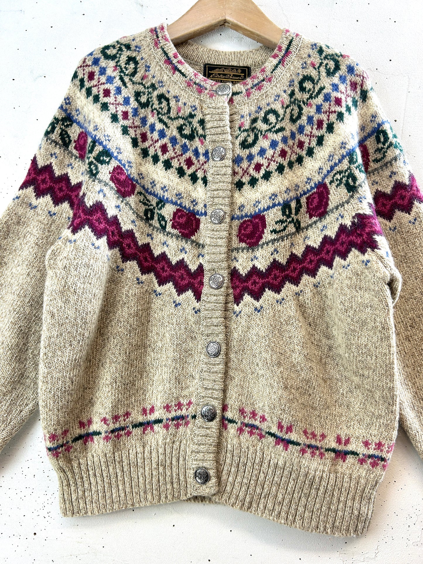 Vintage Knit Cardigan ~Eddie Bauer~[K30721]
