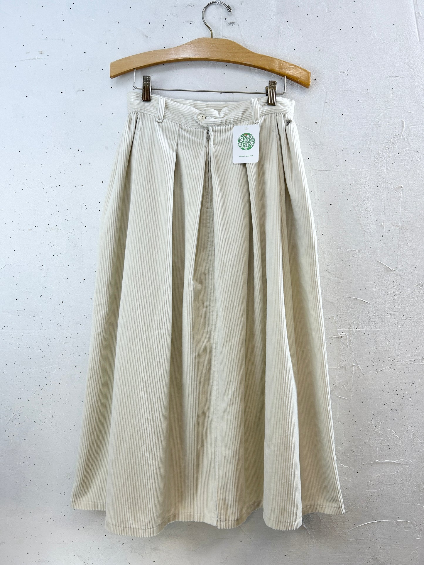 Vintage Corduroy Skirt [I30113]