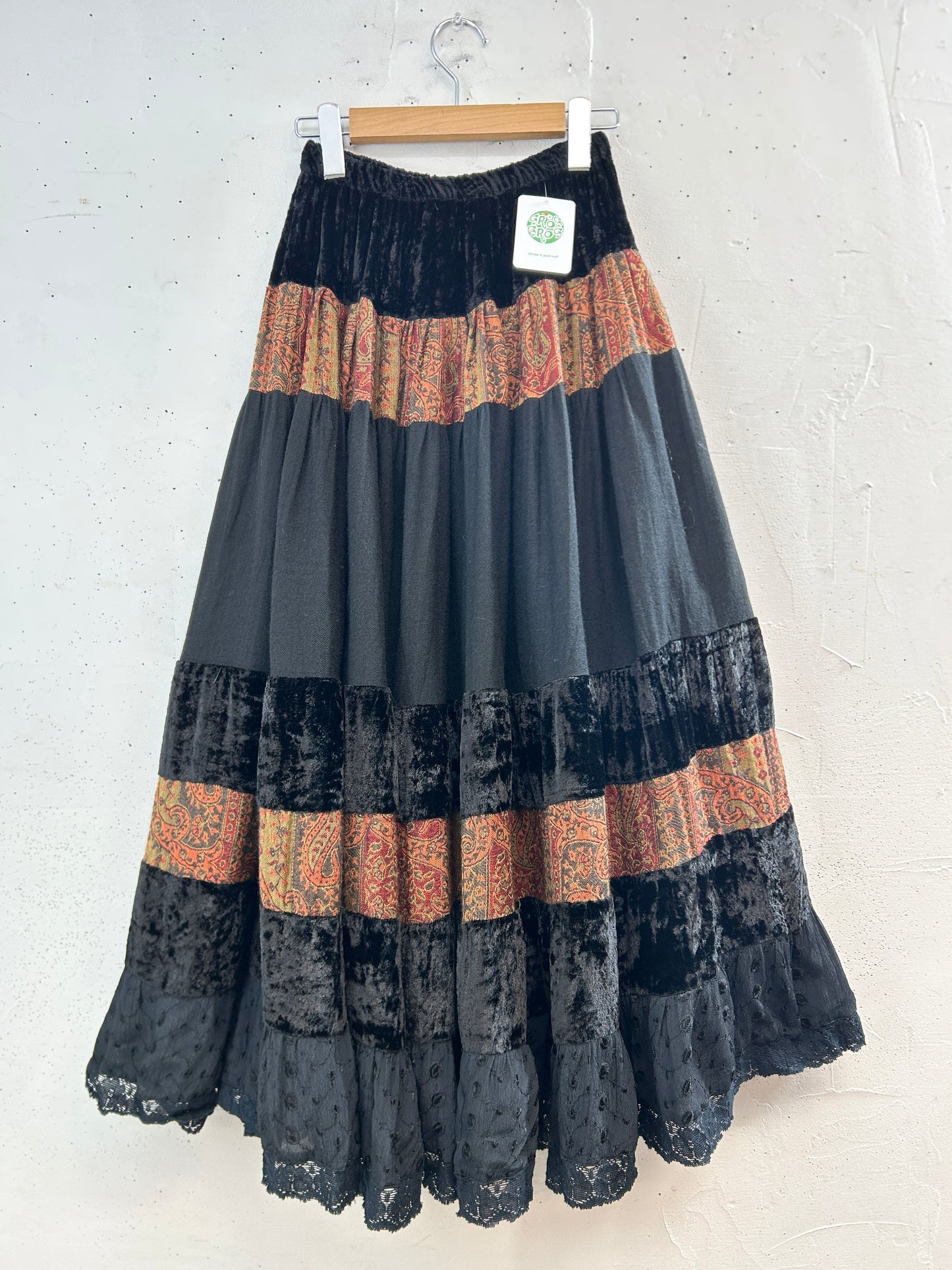 Vintage Tired Skirt [A31364]