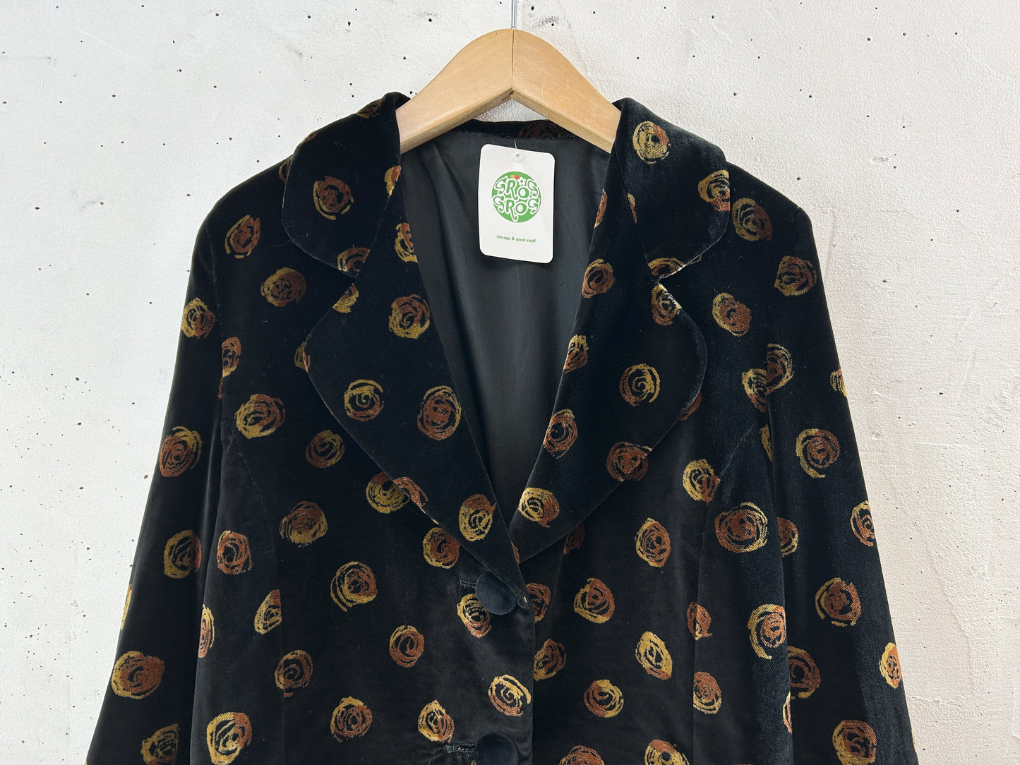 Vintage Velour Jacket [J30451]