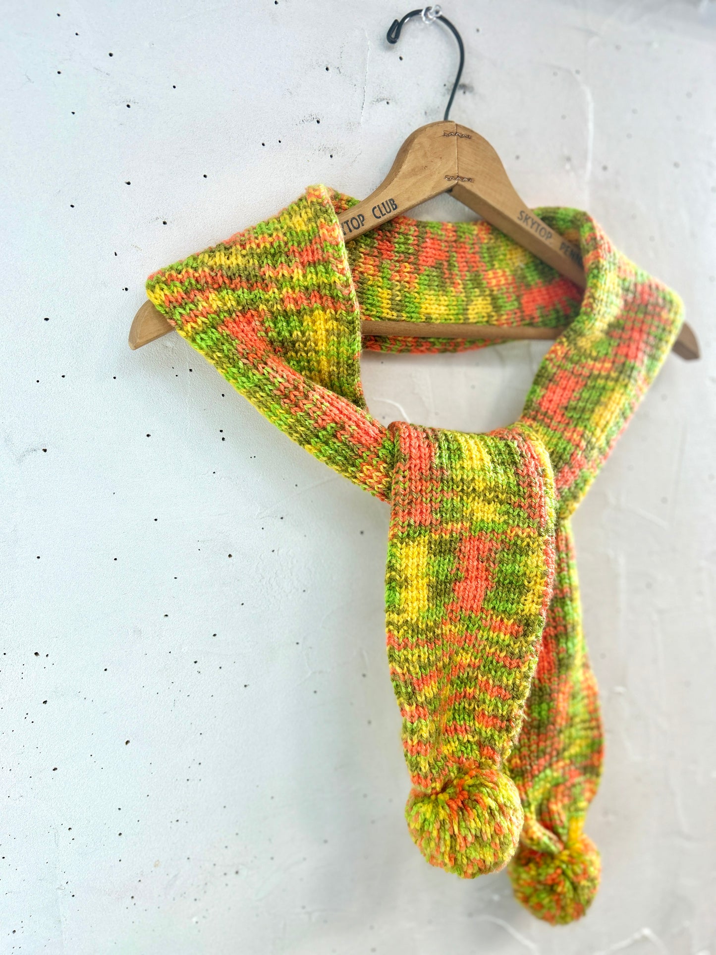 Vintage Knit Muffler [L31179]