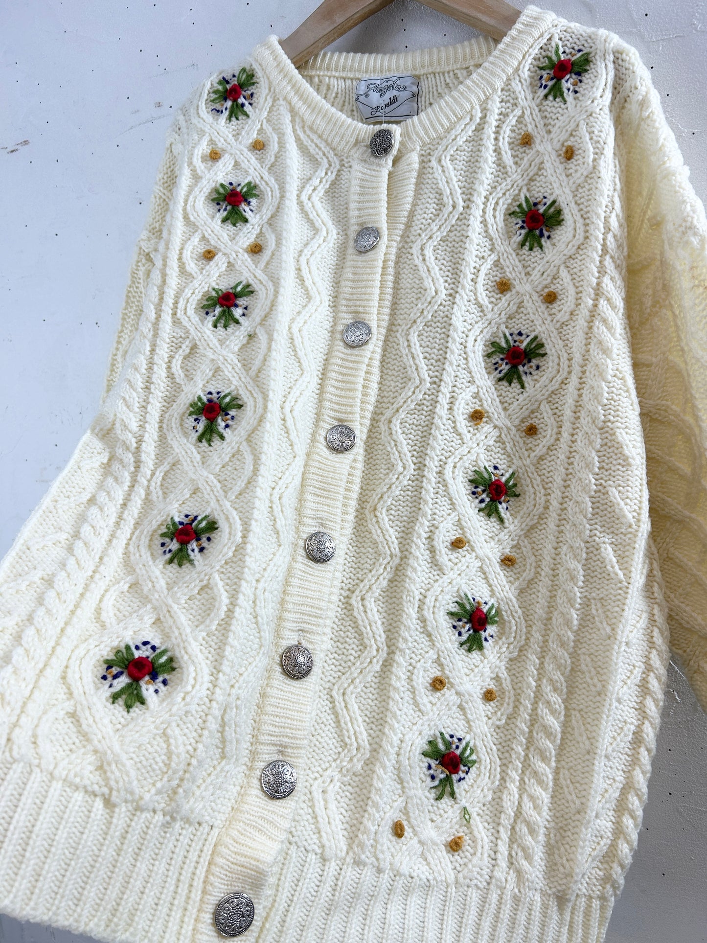 Vintage Knit Cardigan [J30540]