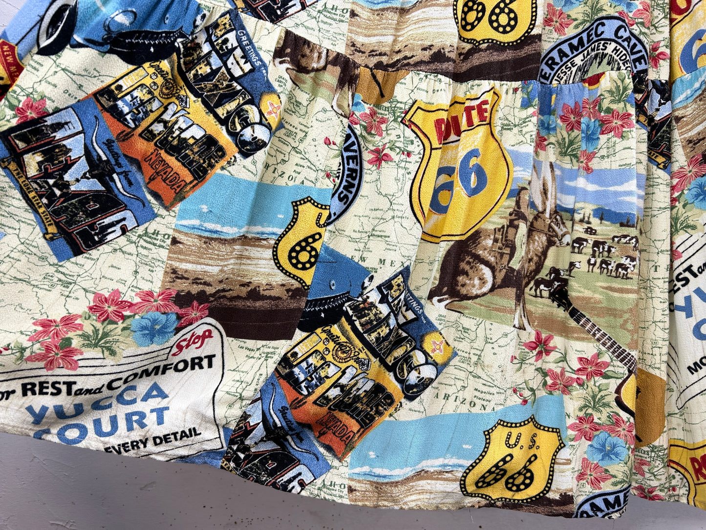 Vintage Tired Skirt [B31493]