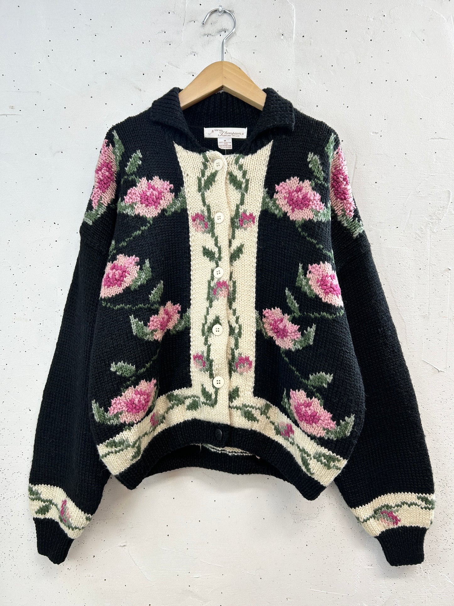 Vintage Knit Cardigan [A31209]