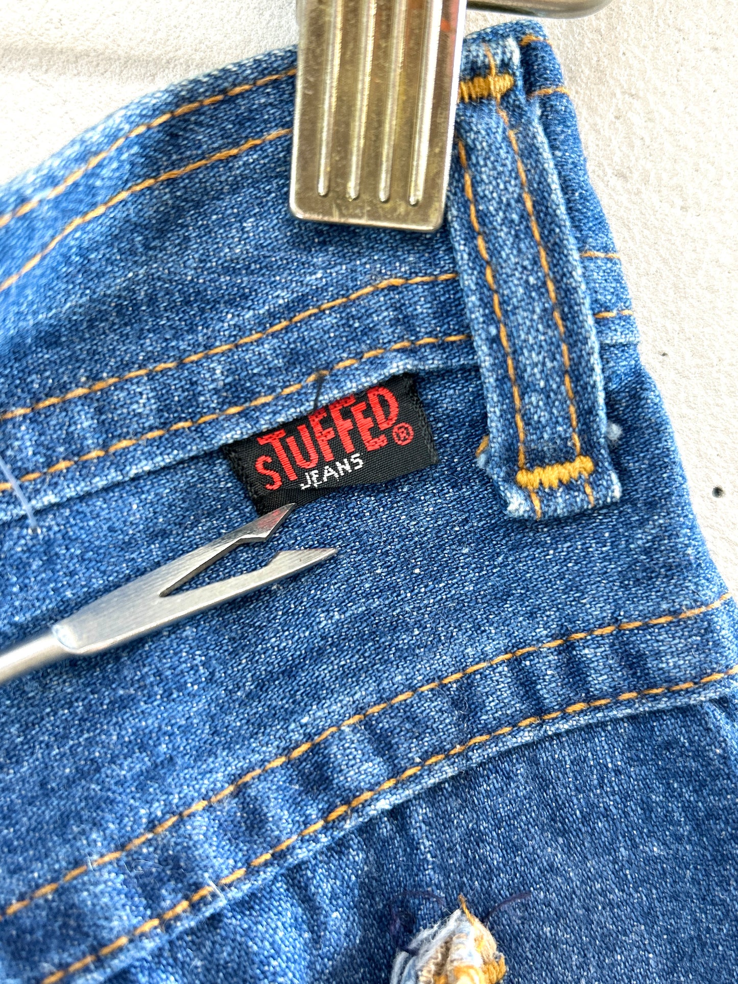 ’70s Vintage Denim Pants 〜STUFFED JEANS〜 [L31151]