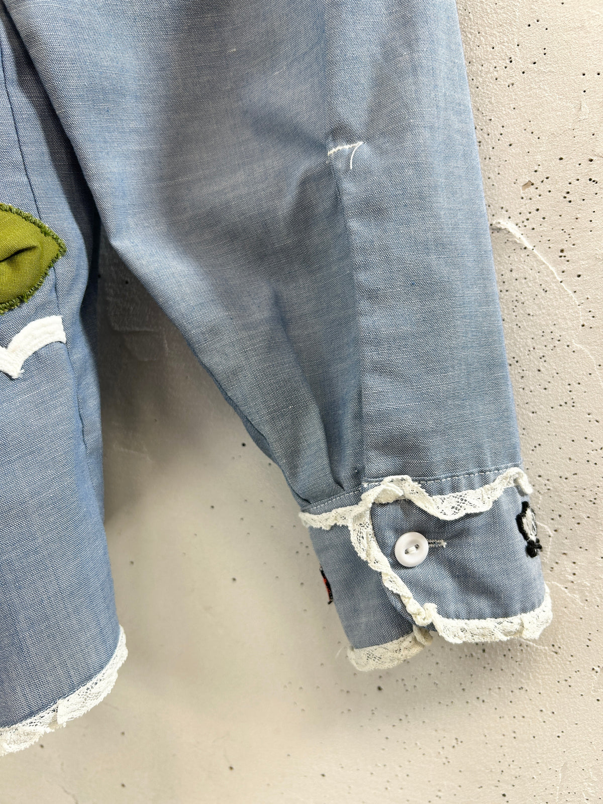 '70s Vintage Chambray Shirt [I33917]