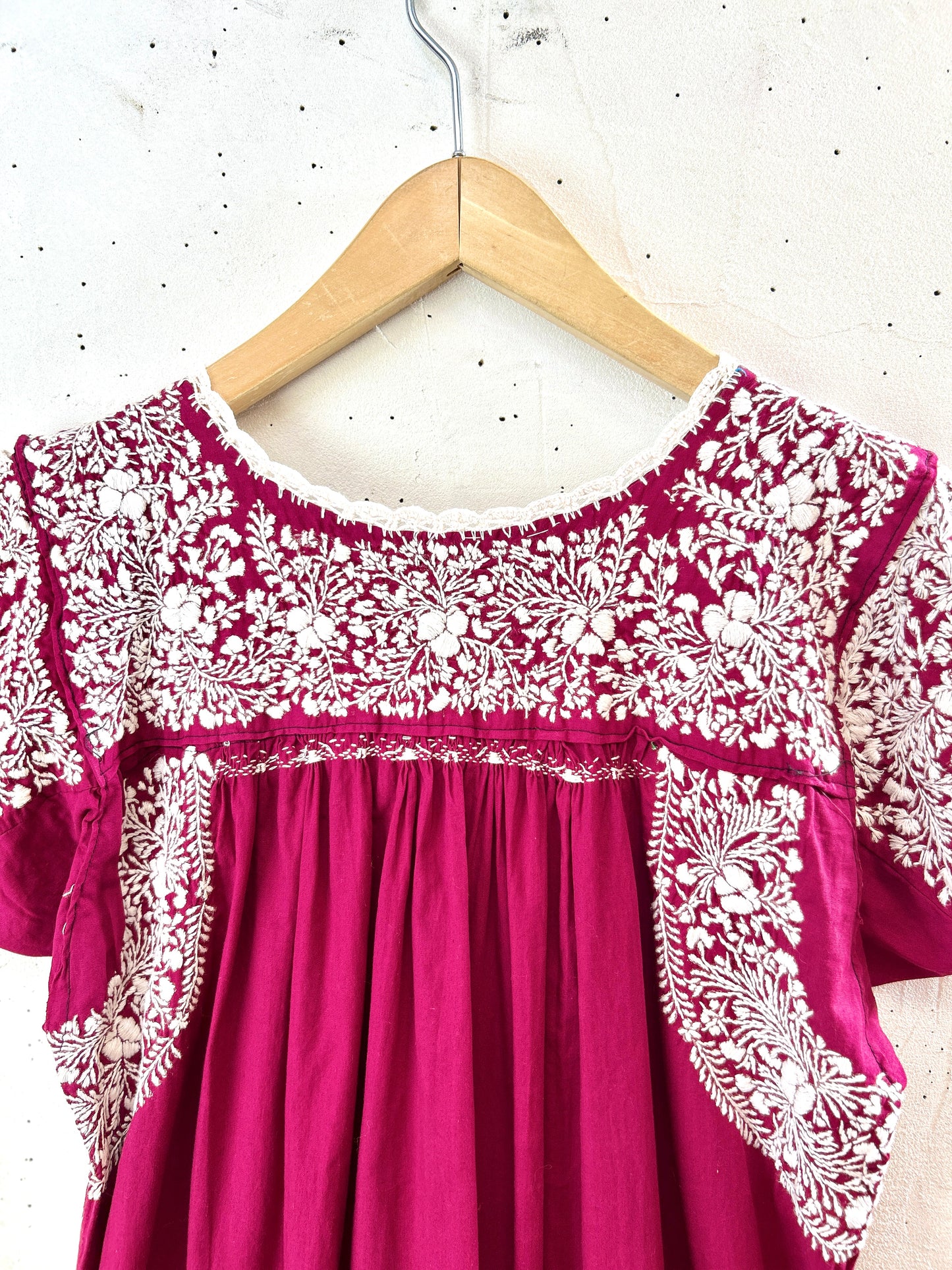 Vintage San Antonino Embroidery Dress MADE IN MEXICO [H30816]