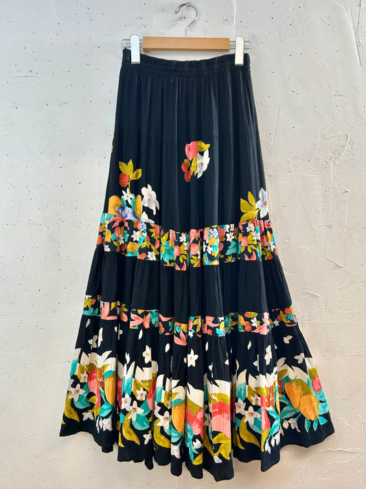 Vintage Tiered Skirt 〜CAROLE LITTLE〜 [G30611]