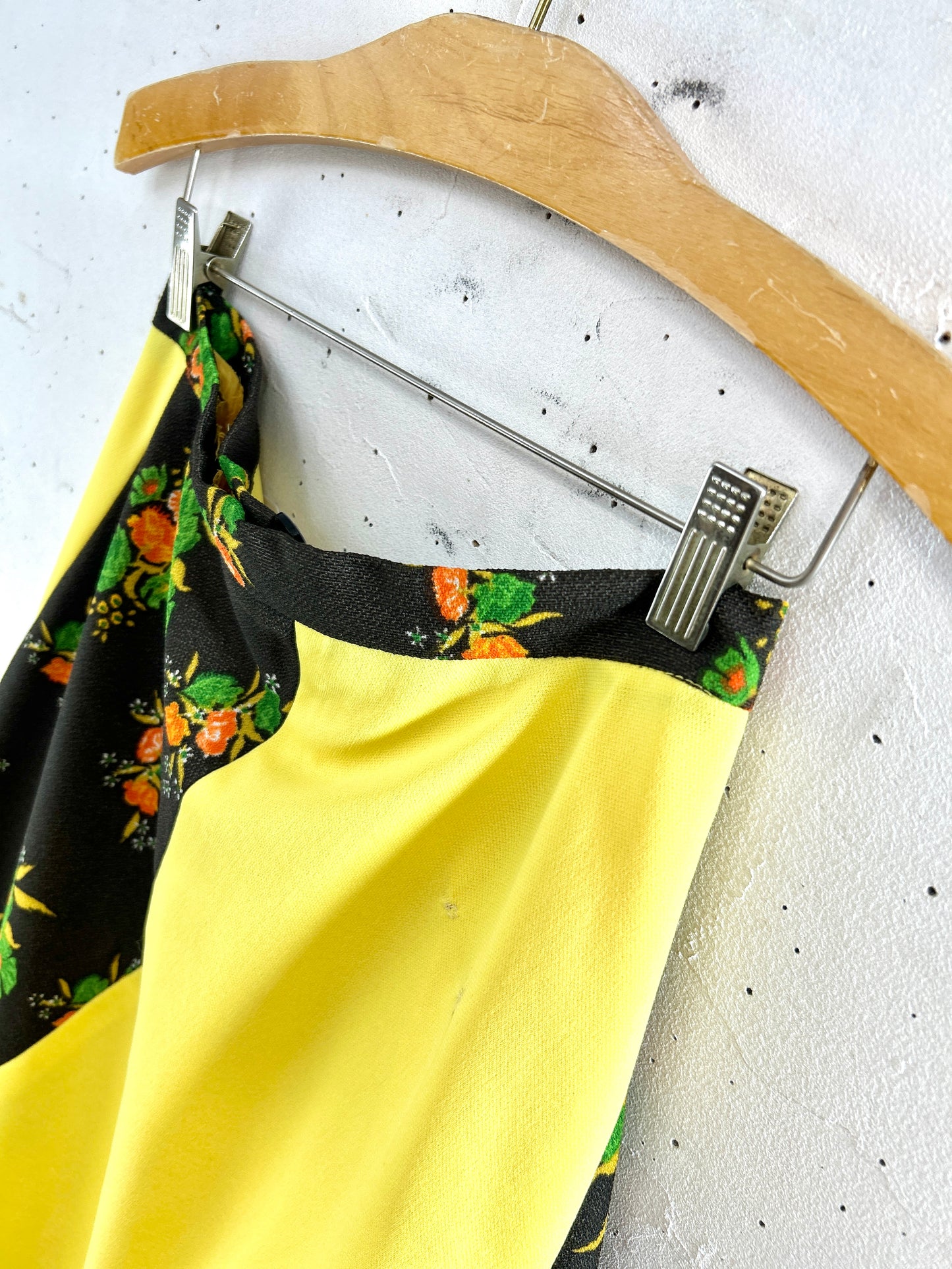 '70sVintage Escargot Patchwork Skirt [G32919]