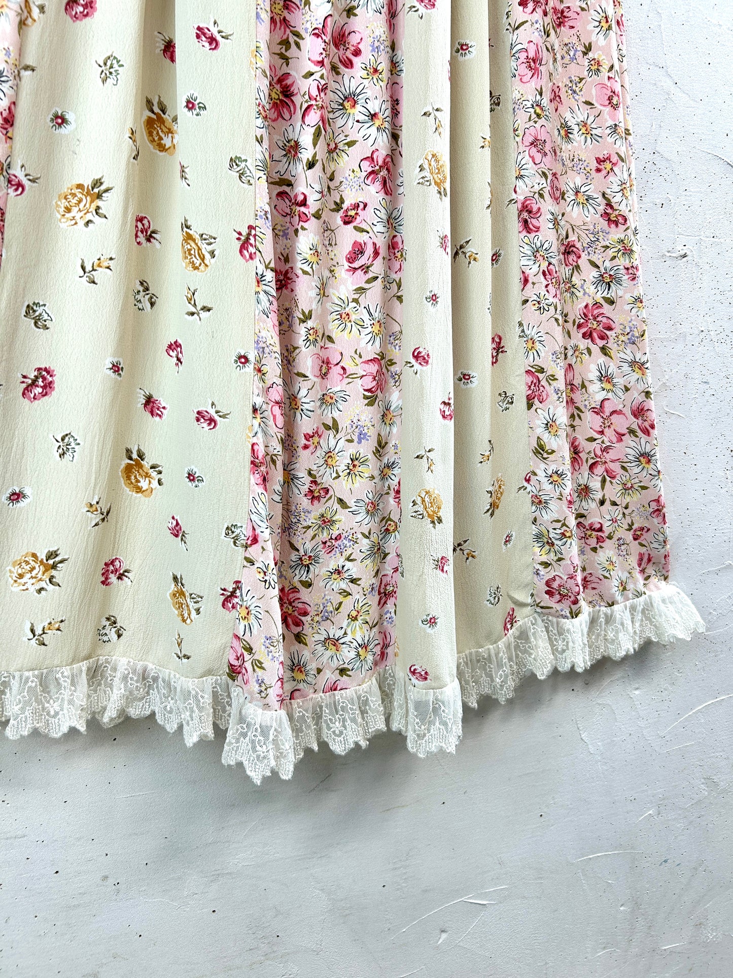 Vintage Tiered Skirt  [F32844]