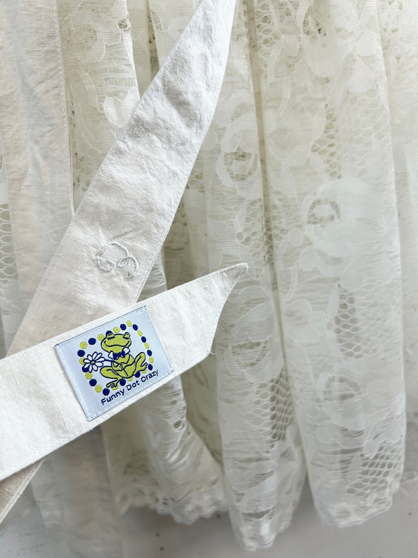 Vintage Apron 〜Funny dot CRAZY〜 [H33437]