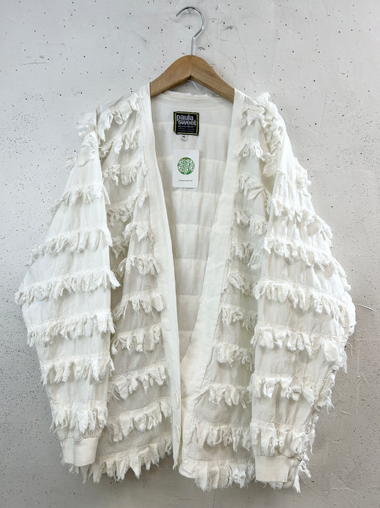 Vintage Fringe Jacket 〜paula sweet〜 [H33631]