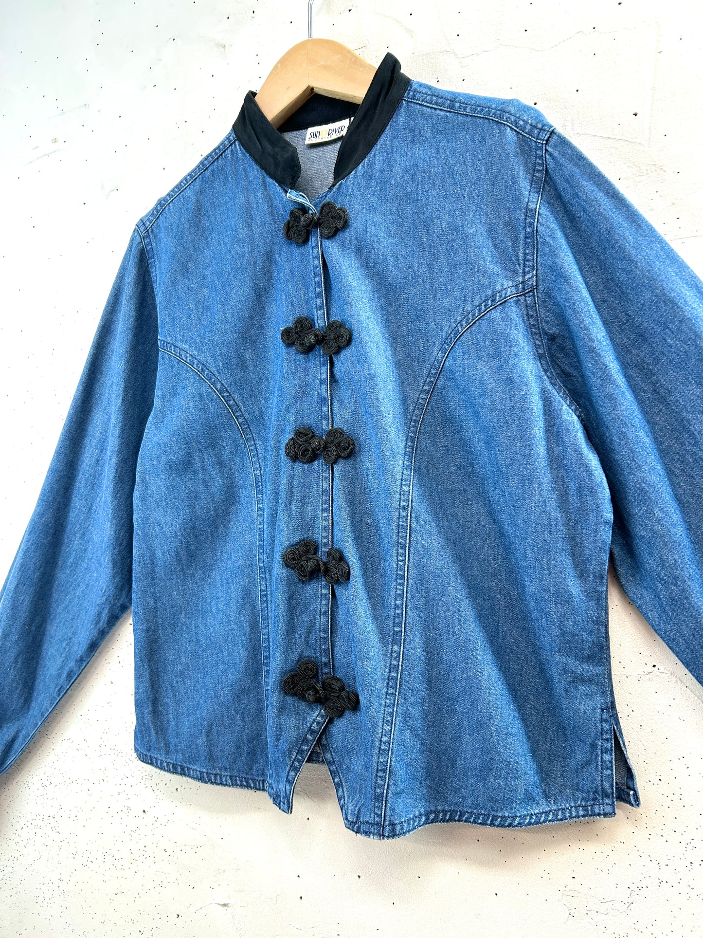 Vintage Denim Top [B31578]