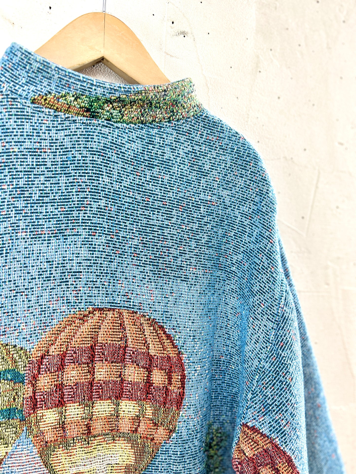 Vintage Rug Jacket 〜SUGAR STREET WEAVERS〜 MADE IN USA [L30977]