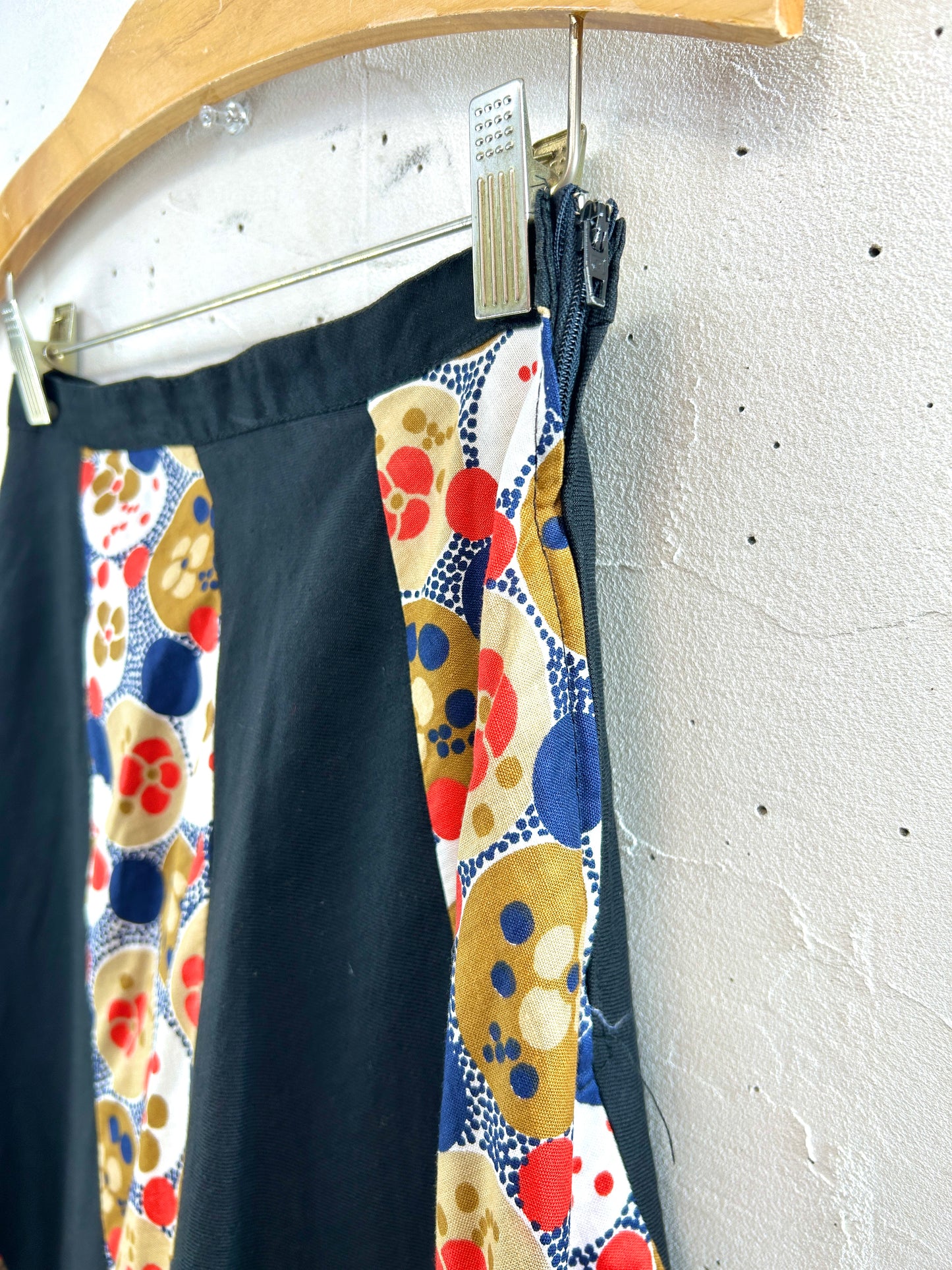 Vintage Escargot Patchwork Skirt [C31972]