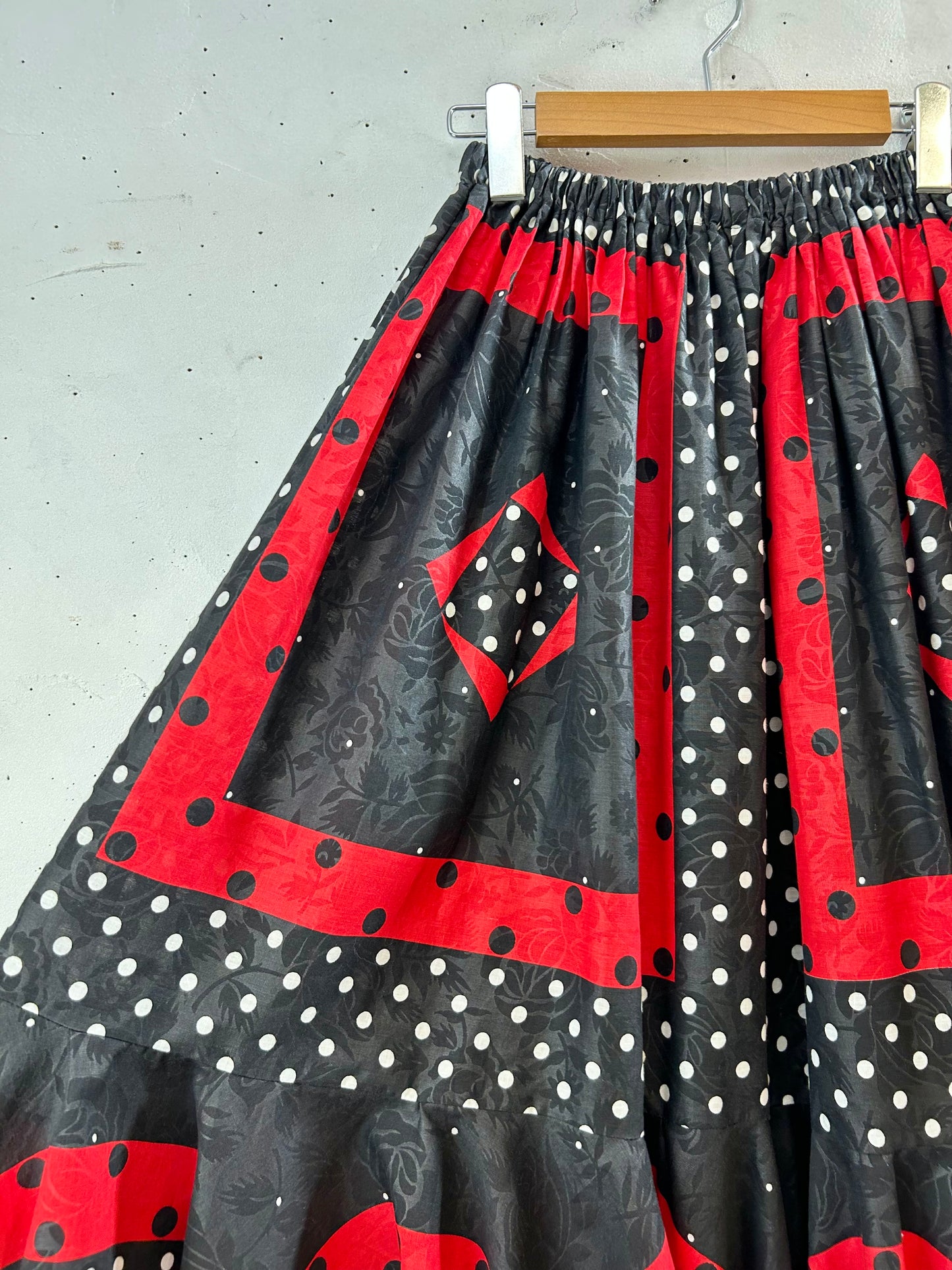 Vintage Bandanna Patchwork Skirt [G30729]
