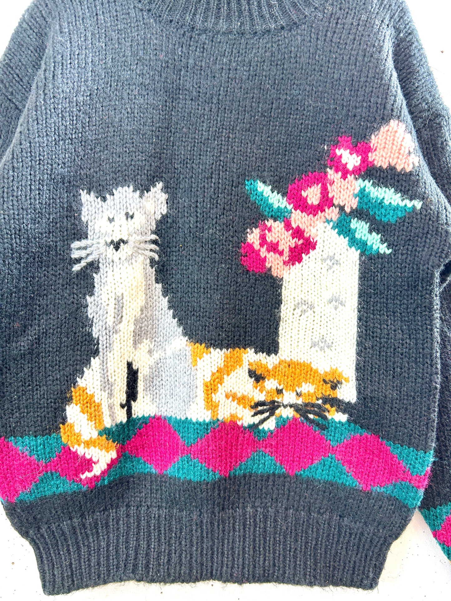 Vintage Knit Sweater [I30333]