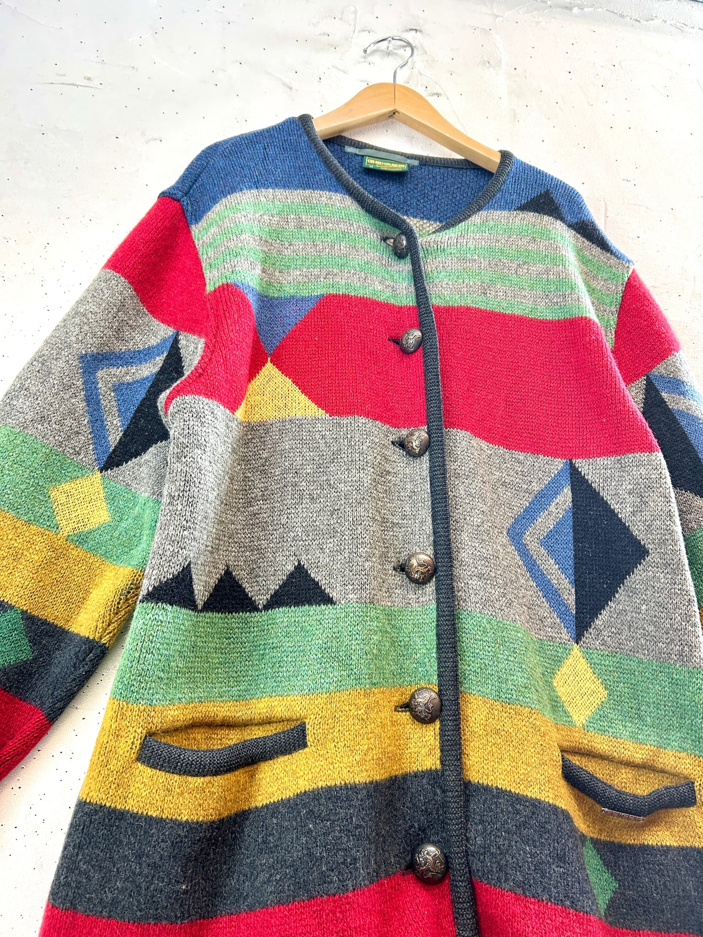 Vintage Knit Jacket 〜GEIGER〜 [K30696]
