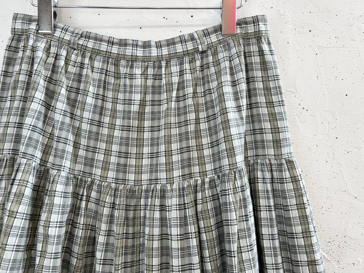 Vintage Tiered Skirt [J34181]