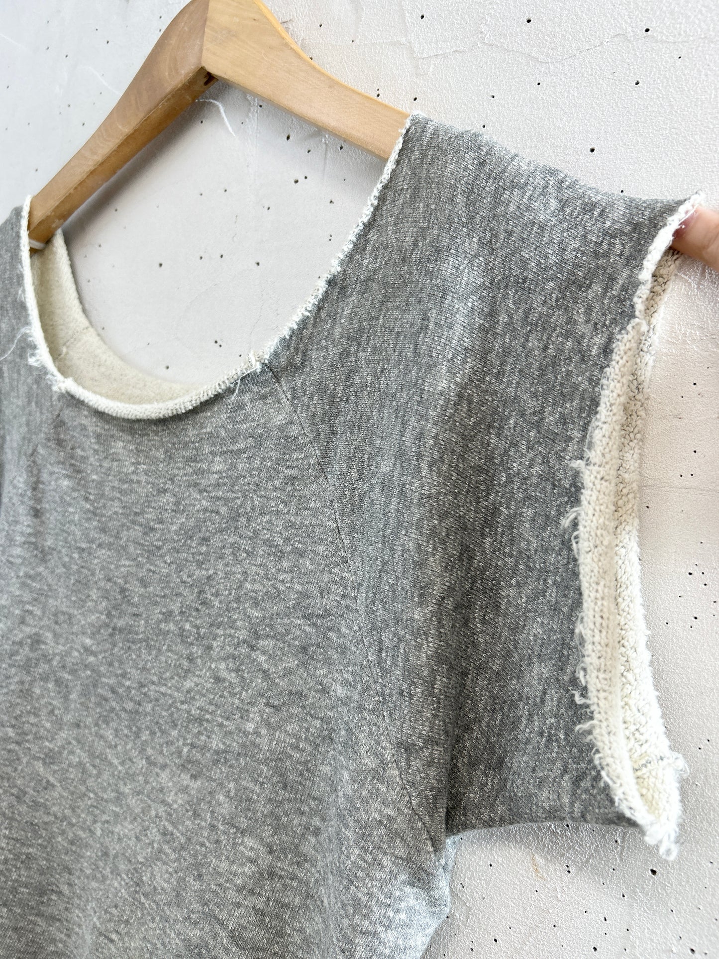 '60s Vintage Cut Off Sweat [F32823]