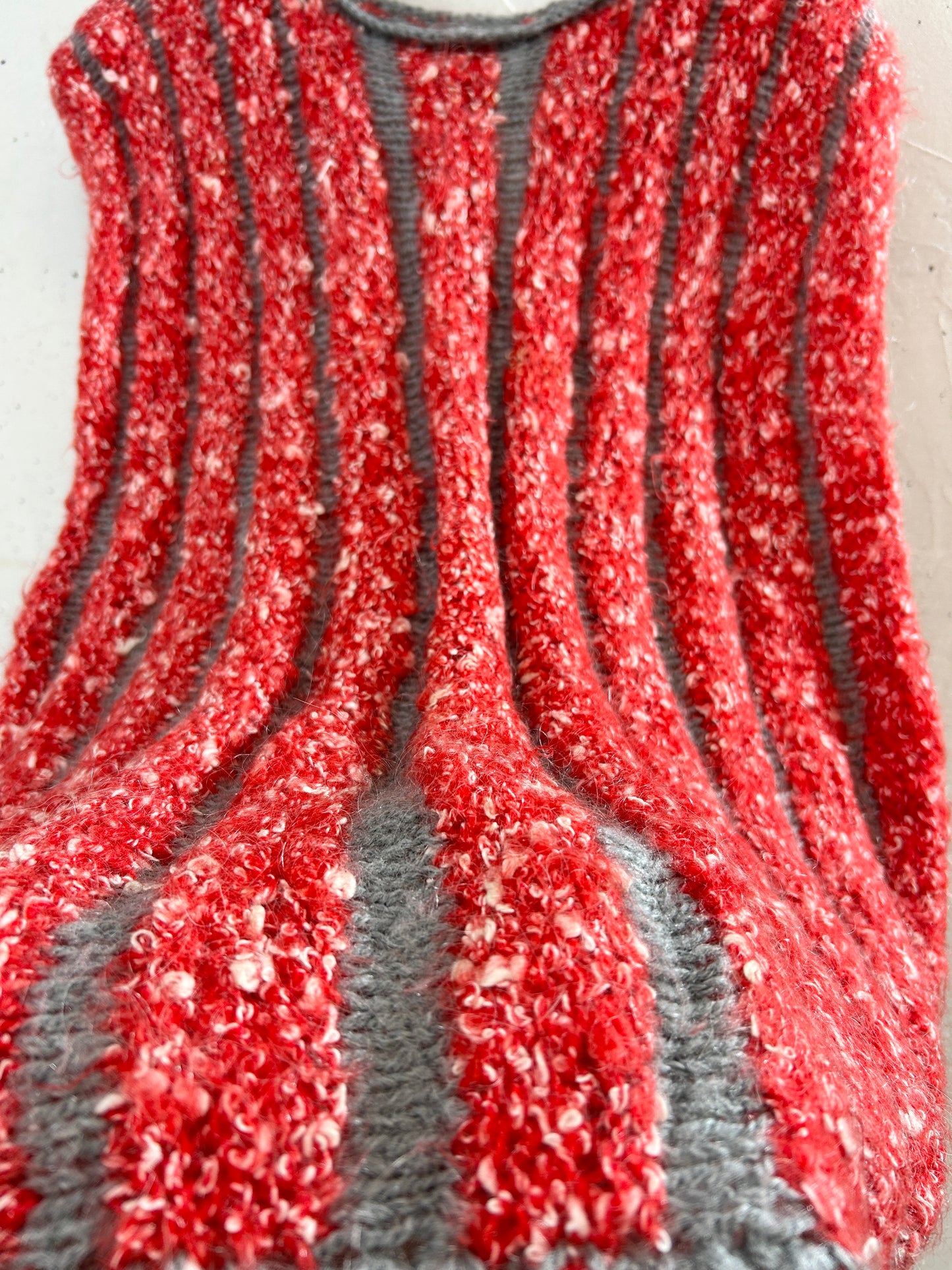 Vintage Knit Vest [J30603]
