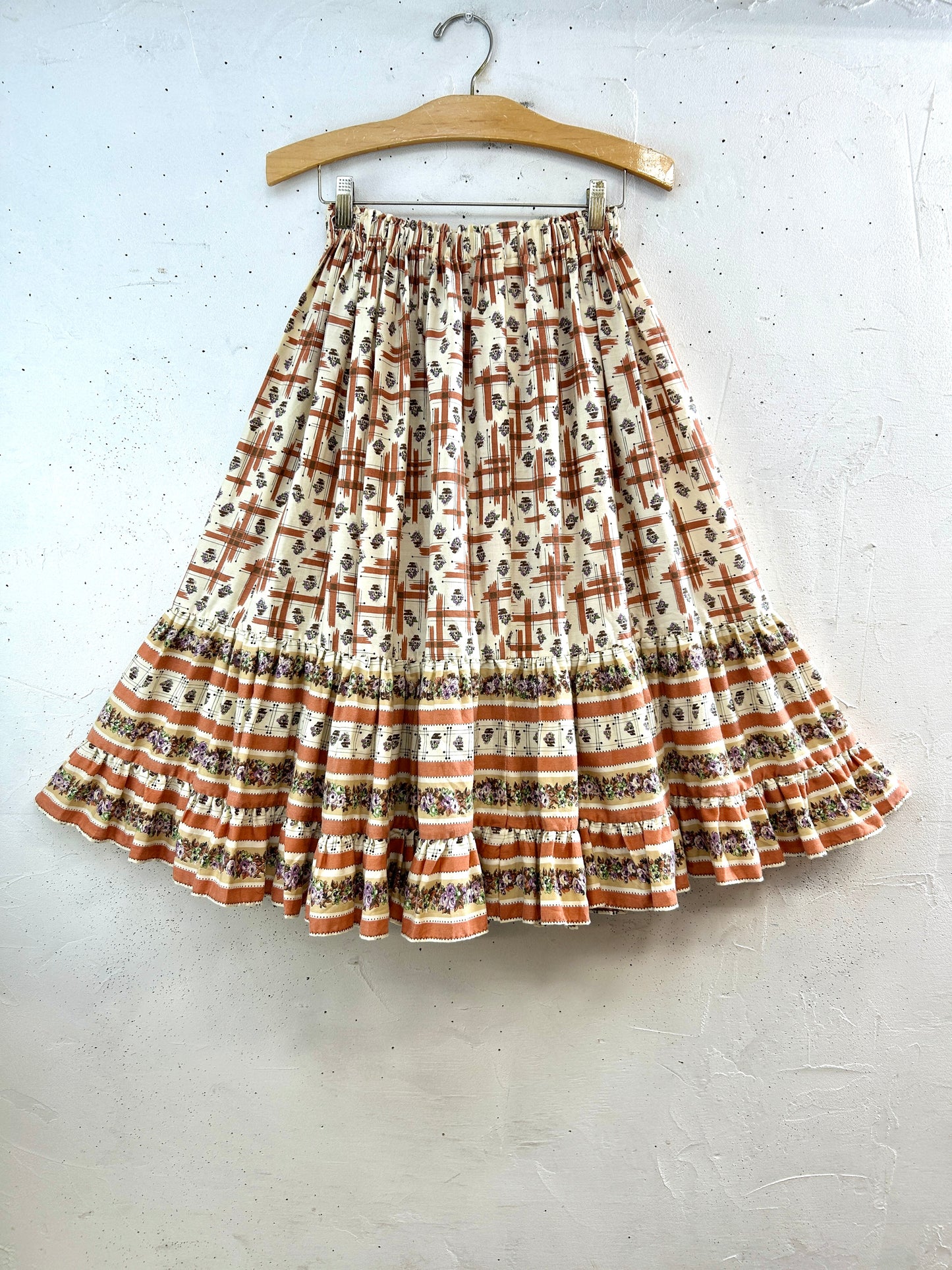 Vintage Tired Skirt  [F32878]
