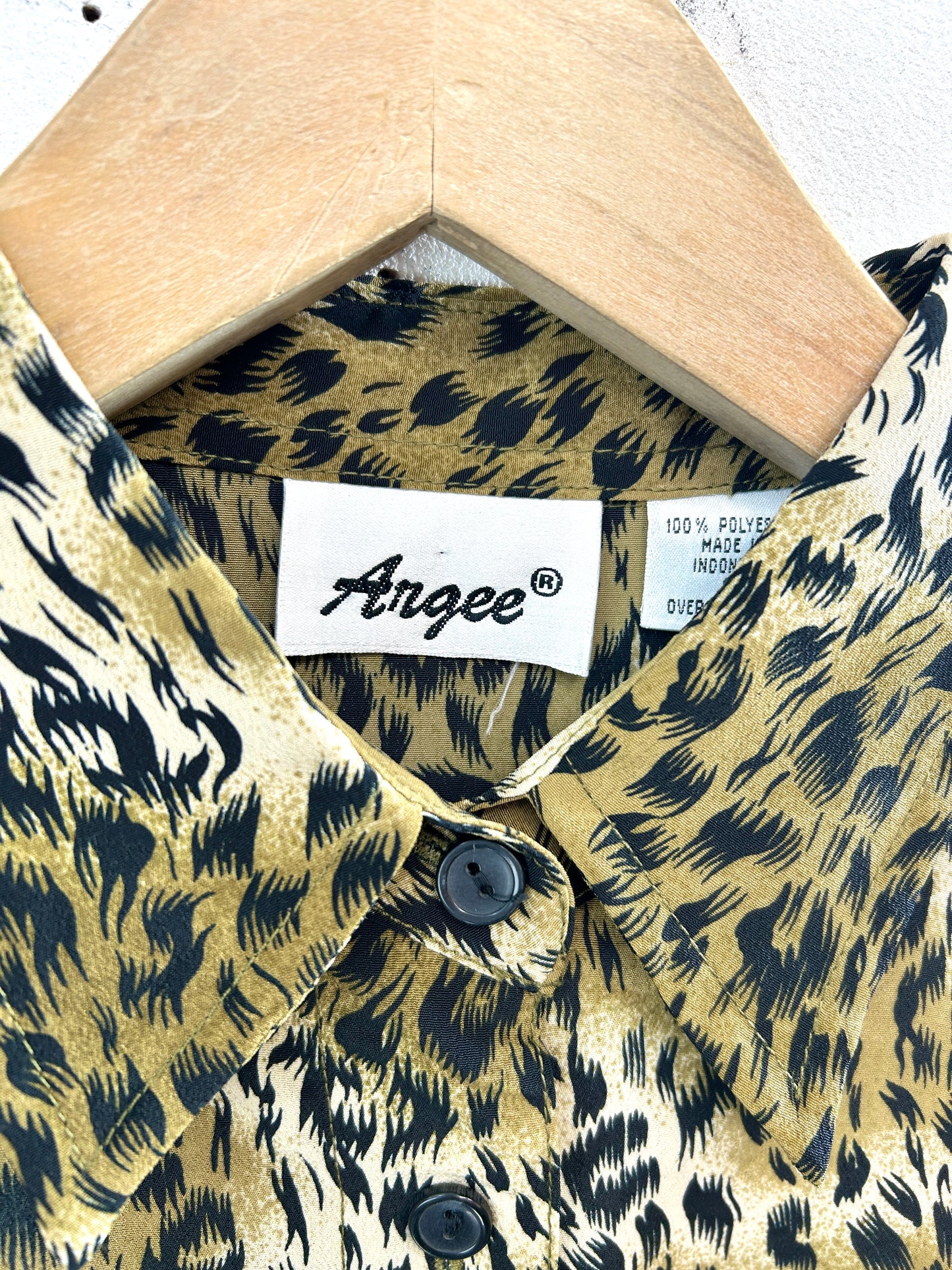 Vintage Leopard Shirt [A31369]