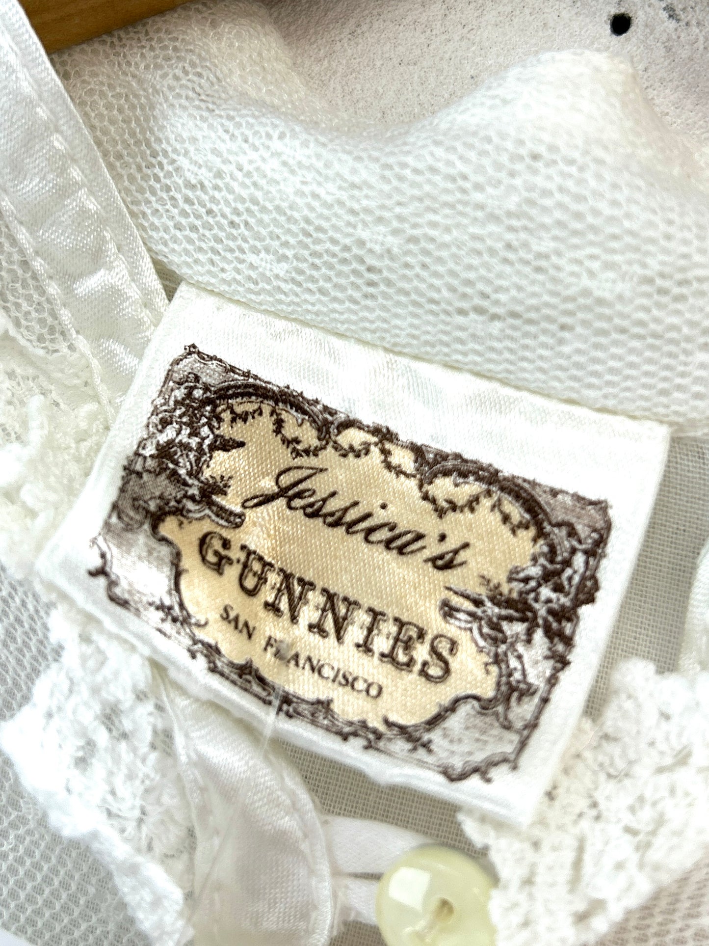 '70sVintage White Blouse 〜GUNNIES〜 [A31322]