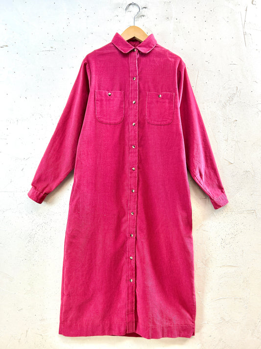 Vintage Corduroy Dress 〜L.L.Bean〜 MADE IN USA [K30794]