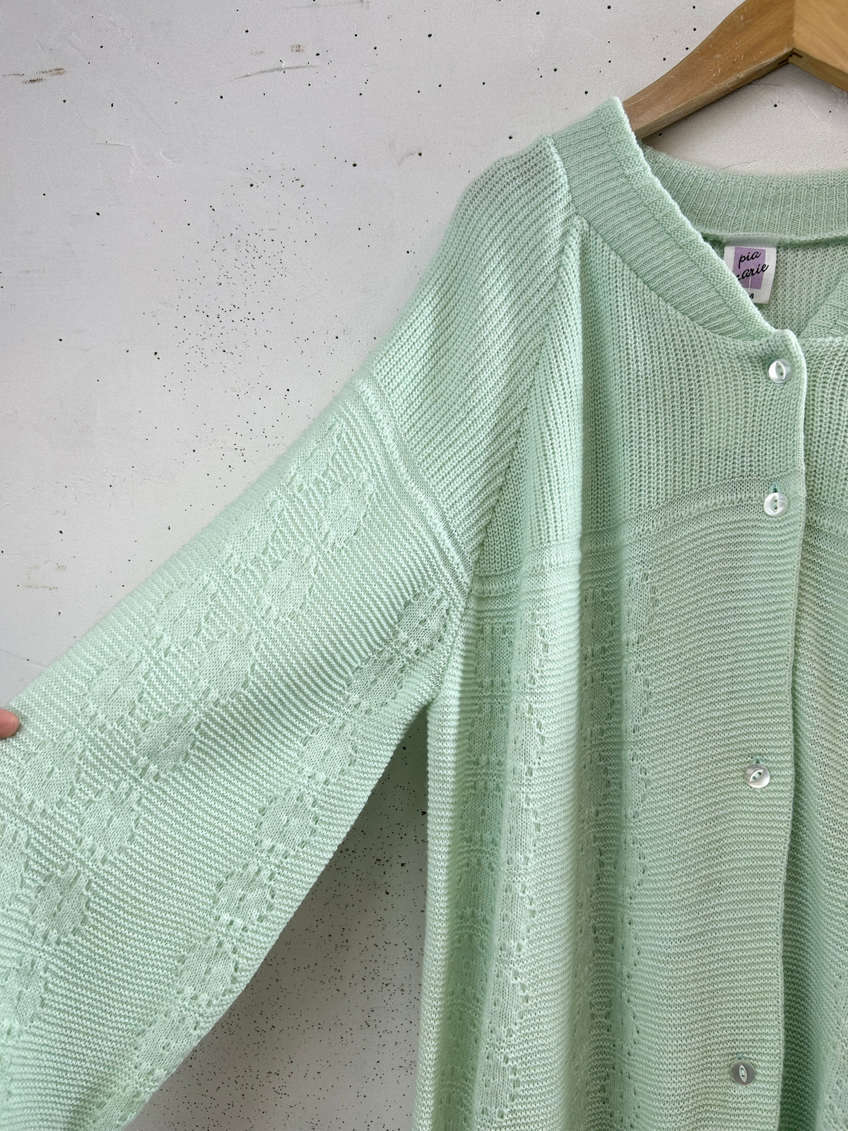 Vintage Knit Cardigan [J34103]