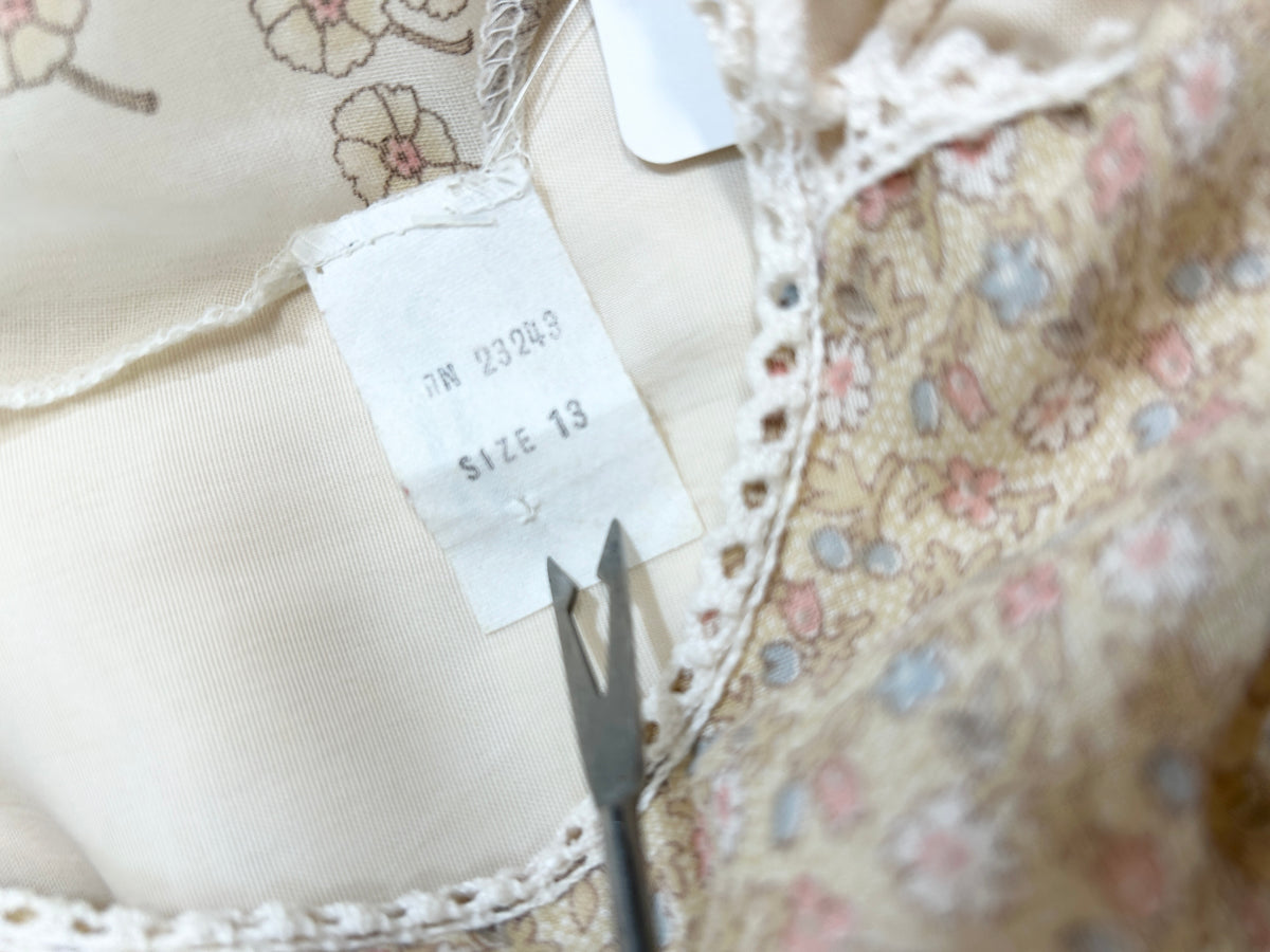 '70s Vintage Dress  [J34187]