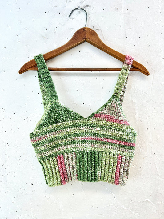 Vintage Knit Bustier [J30656]