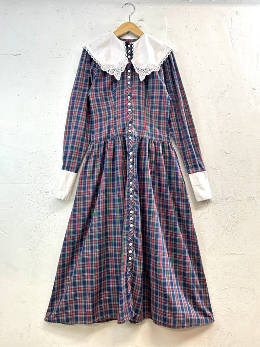 ’80s Vintage Dress〜GUNNE SAX by JESSICA McCLINTOCK〜[B31612]