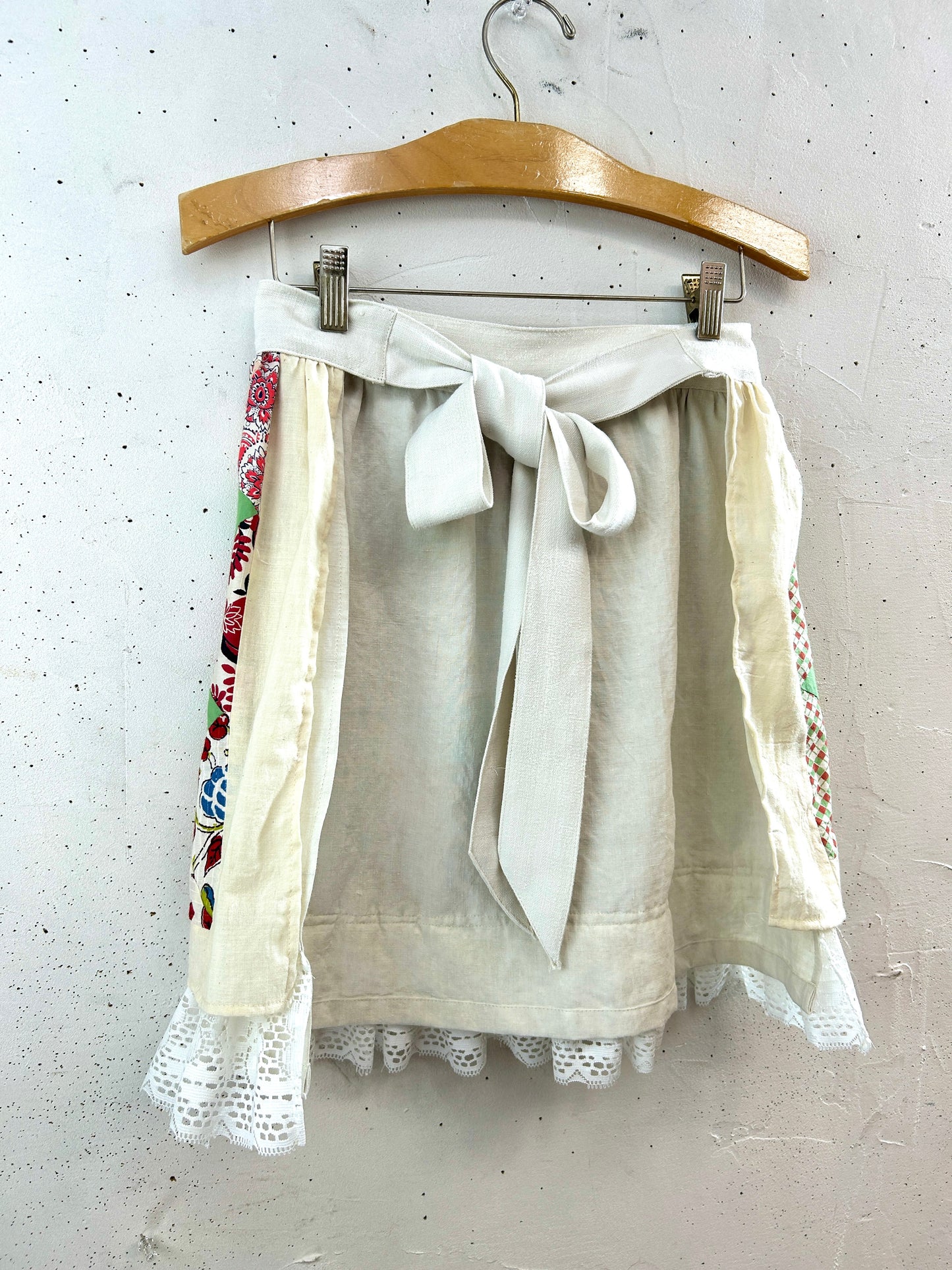 Vintage Apron 〜Funny dot CRAZY〜 [F32862]