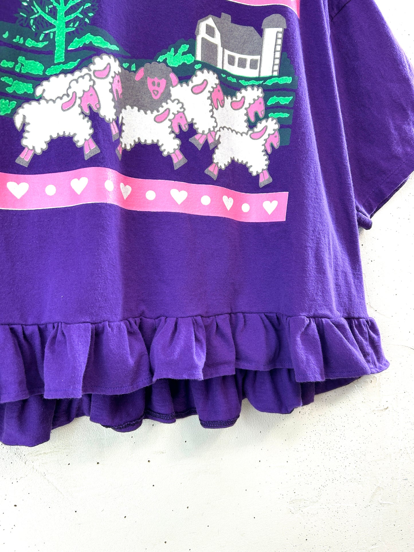 Vintage T Shirt 〜Funny dot CRAZY〜 [F32748]