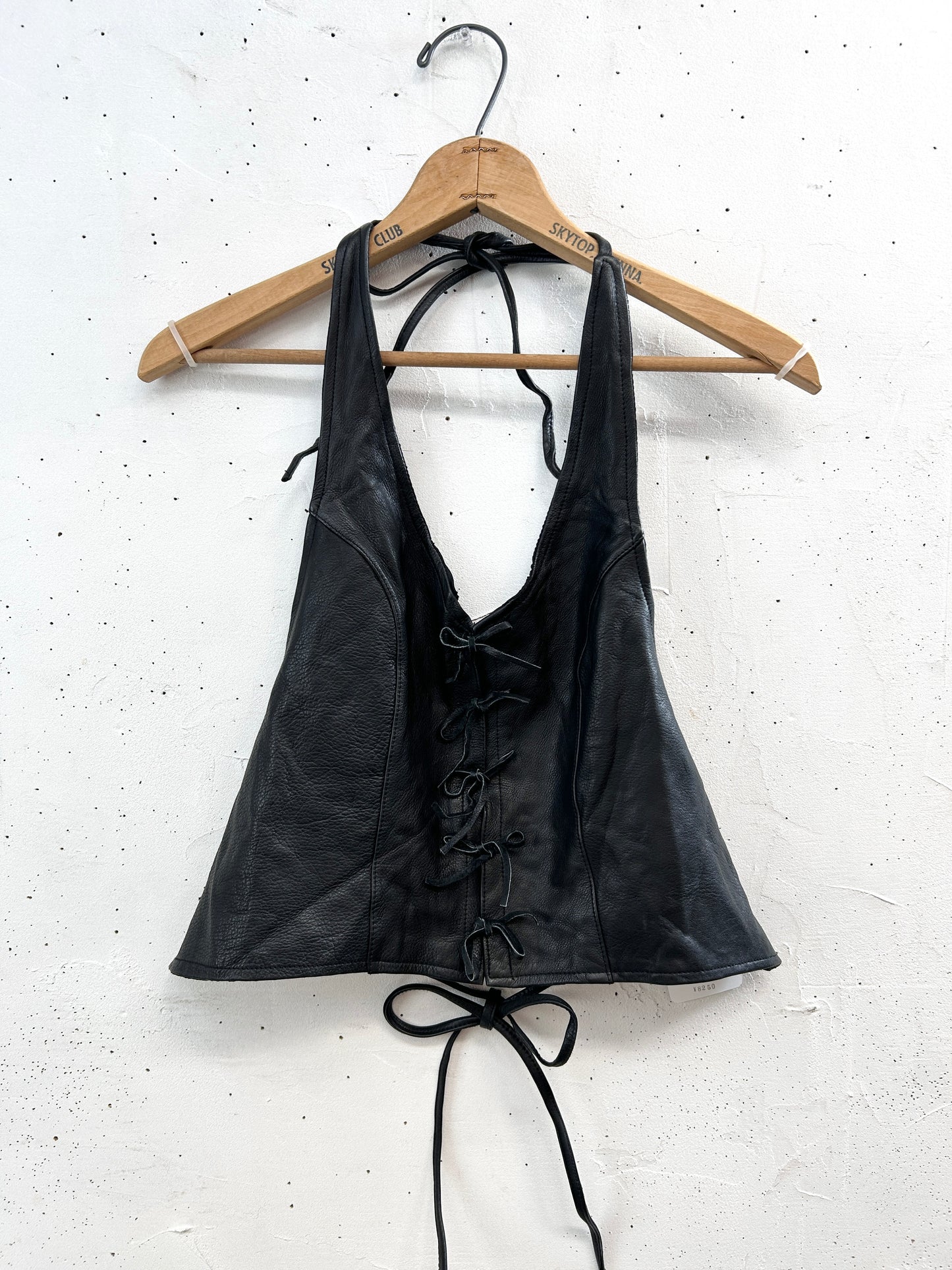Vintage Leather Bustier [L31026]