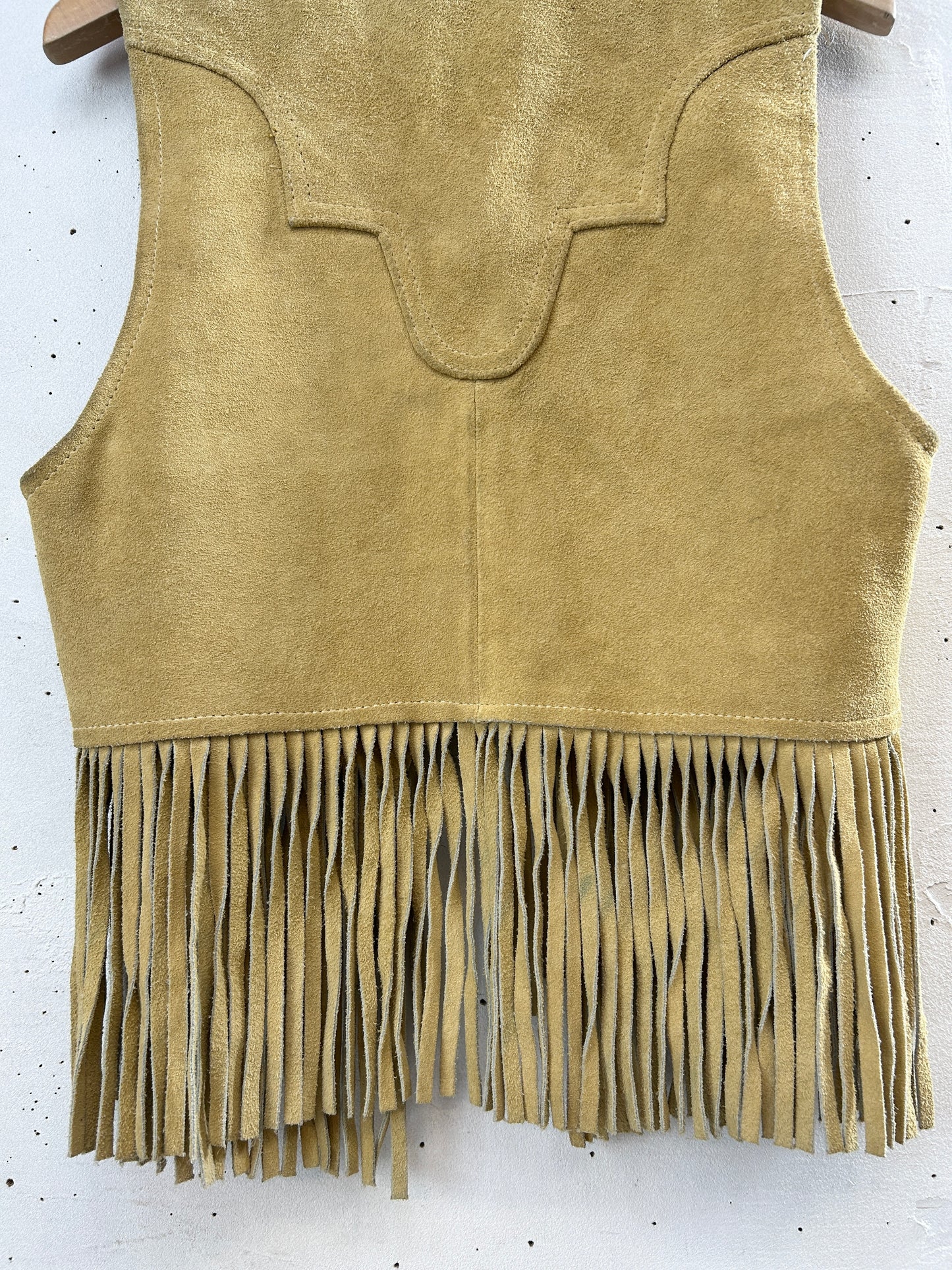 Vintage Leather Vest [H30919]