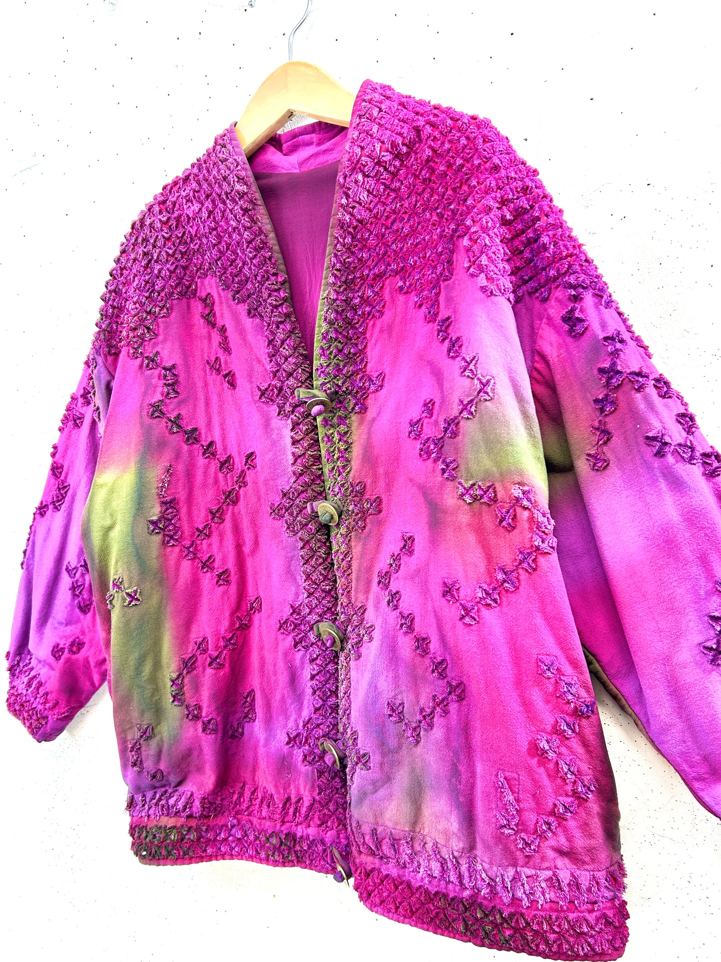 Vintage Slash Quilt Jacket [A31419]