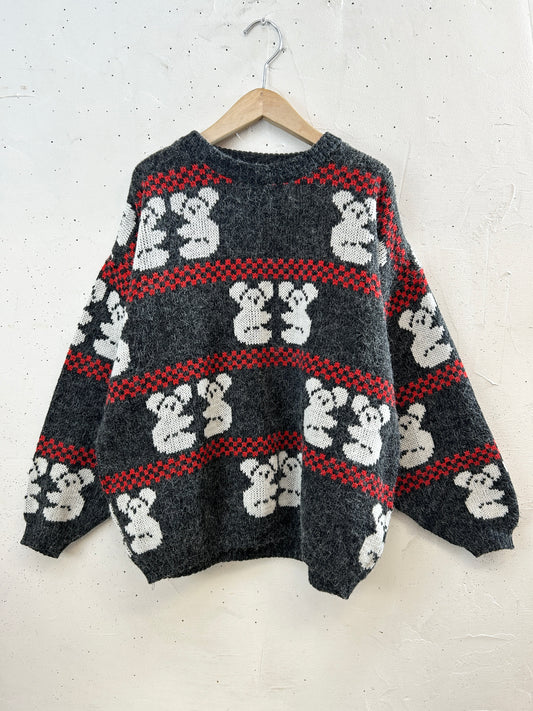Vintage Knit Sweater [J30377]